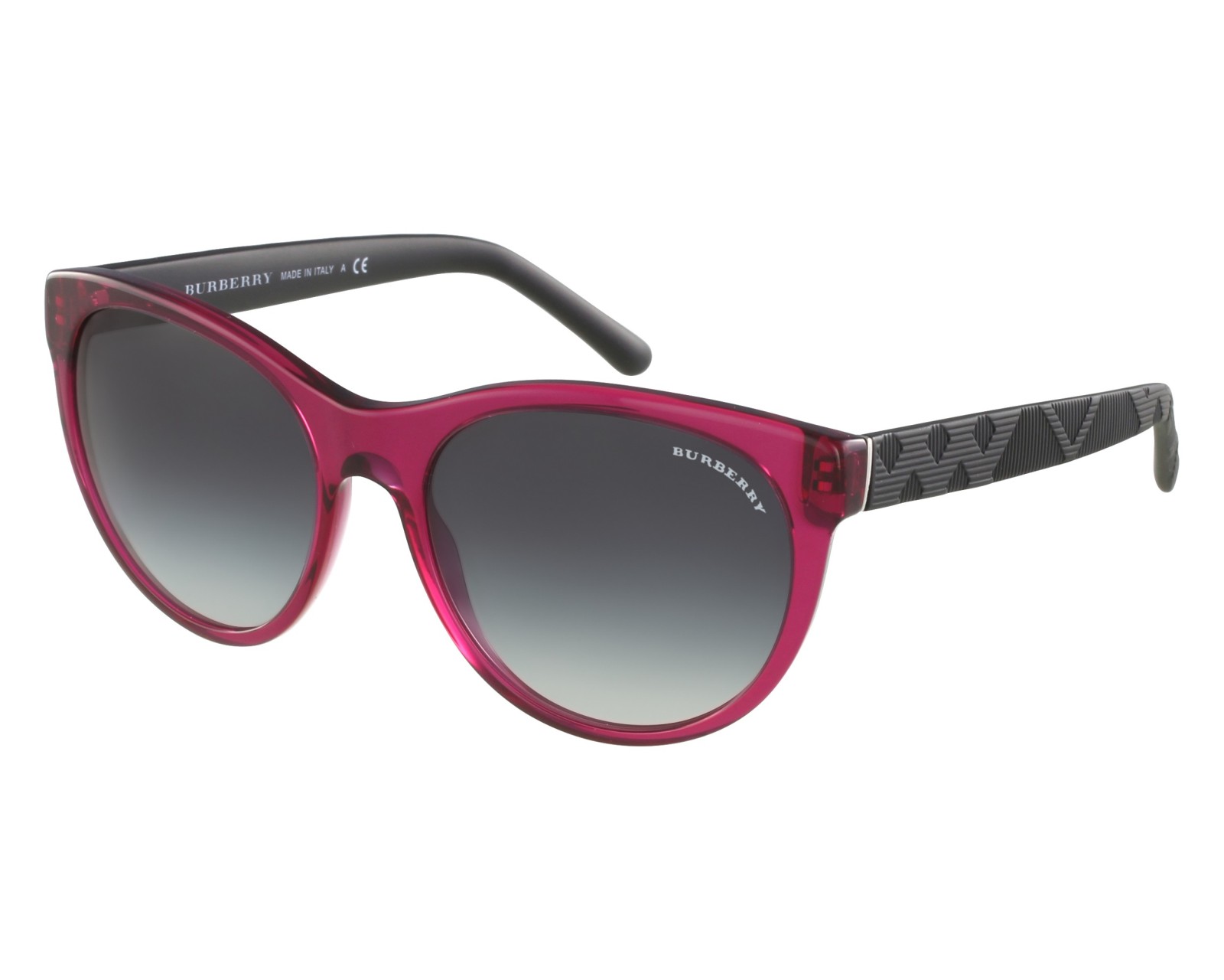 BURBERRY Women\'s Burgundy Sunglasses B4182 56-18-140 Burberry BE4347 34038G Sunglasses Burgundy Red 56m... | Lens  main image 2