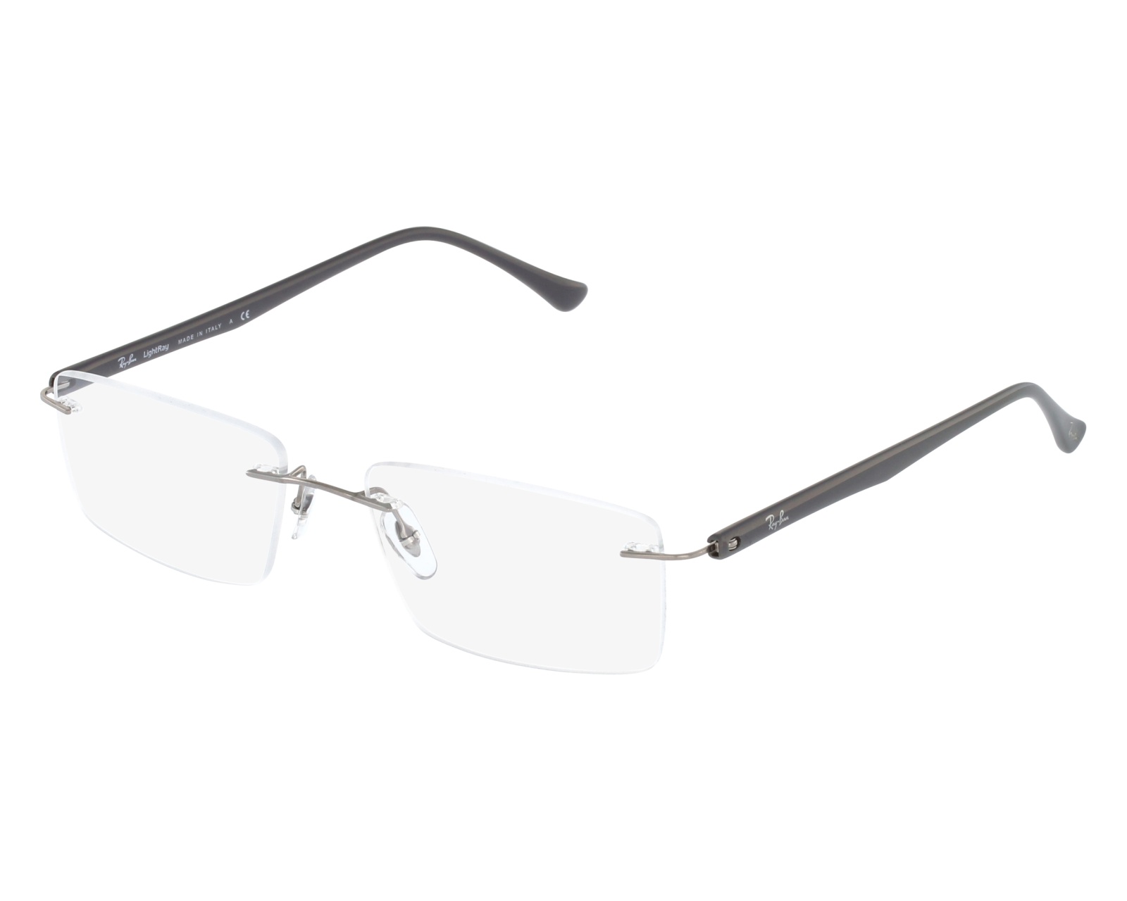 ray ban rimless specs