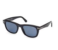 Tom Ford Sunglasses FT-1076-S 01M 54-22 Black Steel