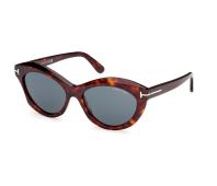 サングラス TOM FORD Woman Sunglasses Brown TONI TF1111 52E FT1111 TONI sunglasses Dark Tortoise | SmartBuyGlasses US