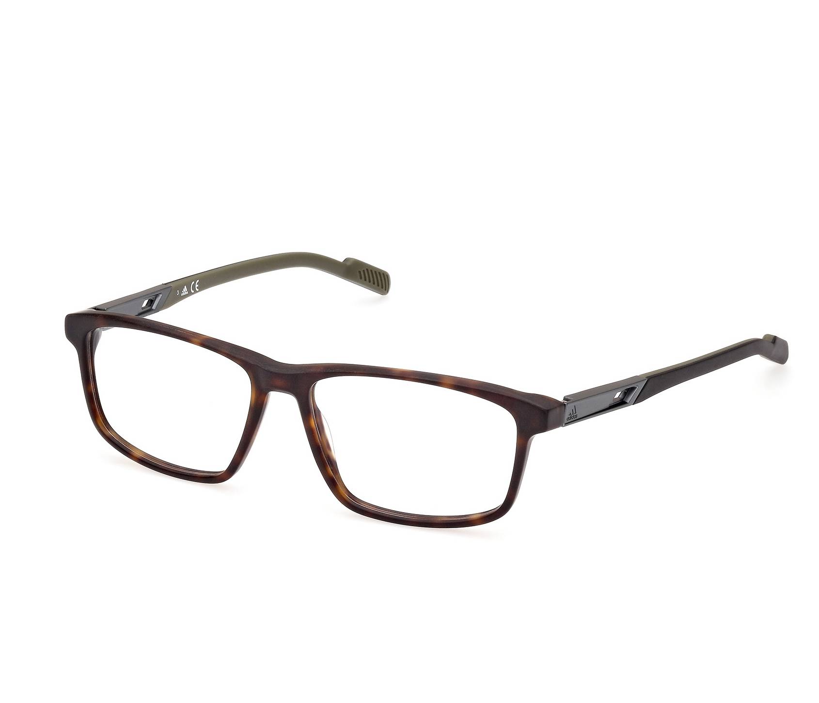 メガネ Adidas Eyeglass Frame OR5015H 052 Leopard Square Adidas® Glasses | Visionet