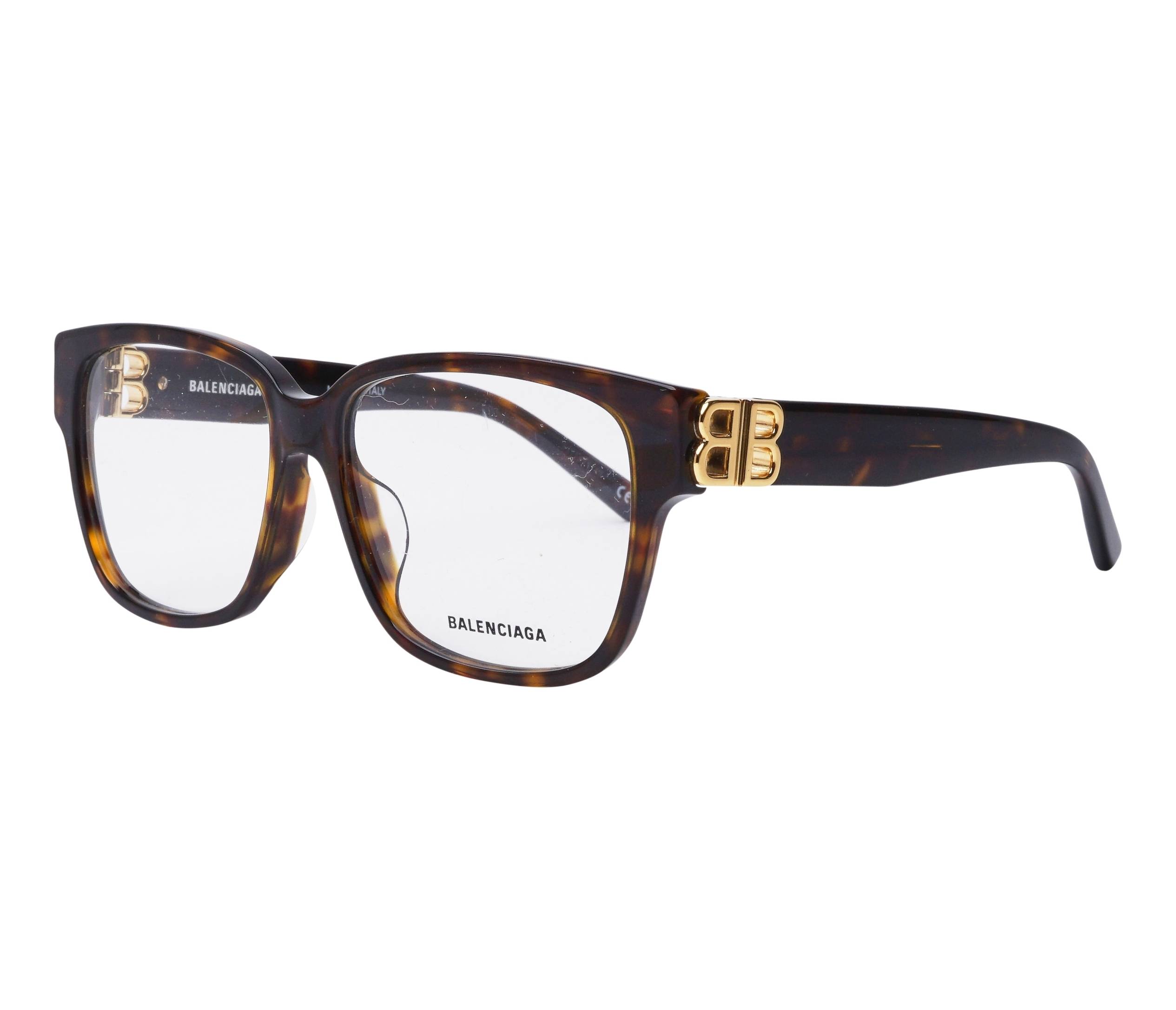 Balenciaga eyeglasses BB0104O 002 56 14 Havana - 