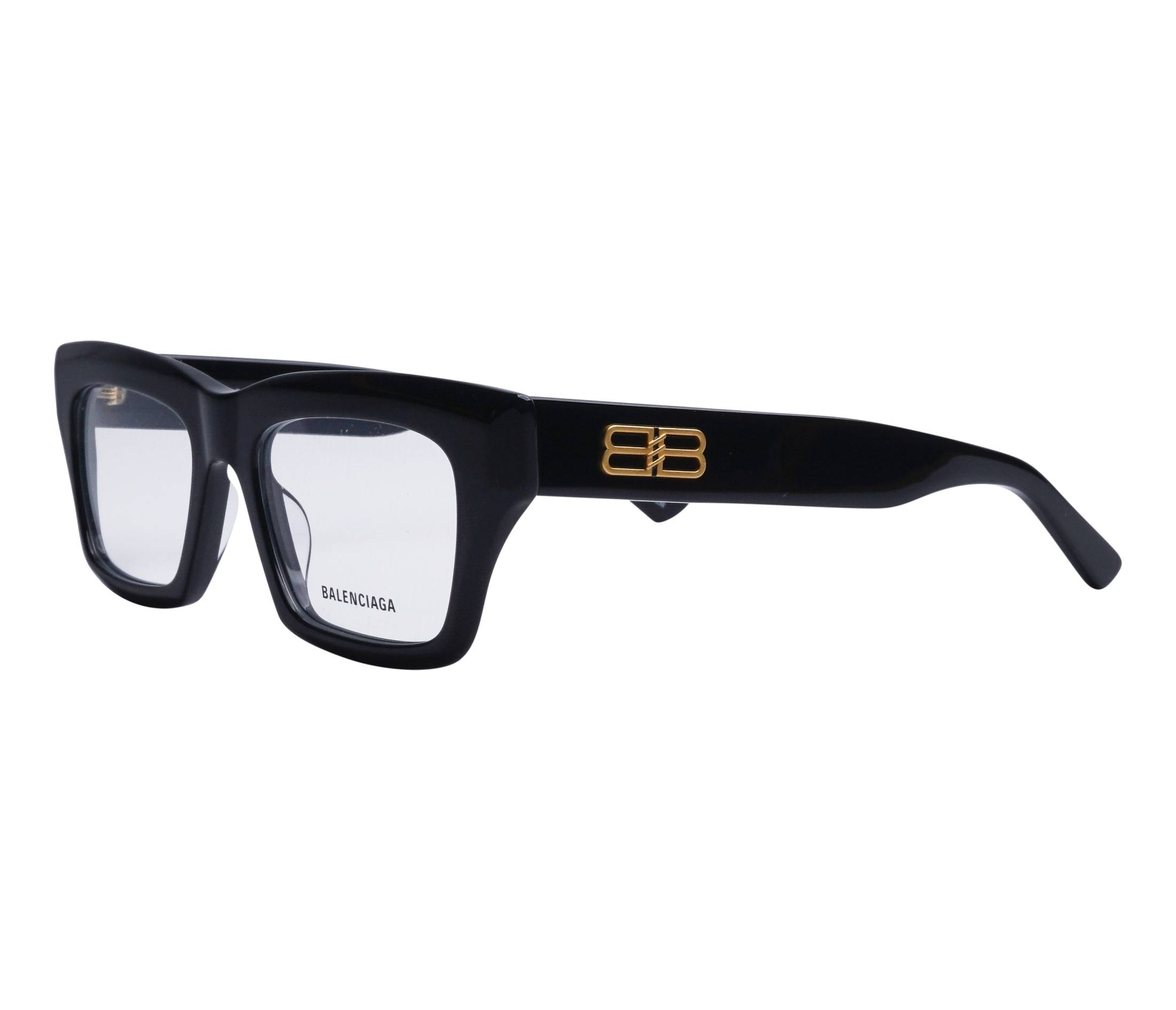 Balenciaga eyeglasses BB0240O 001 52 19 Black - 