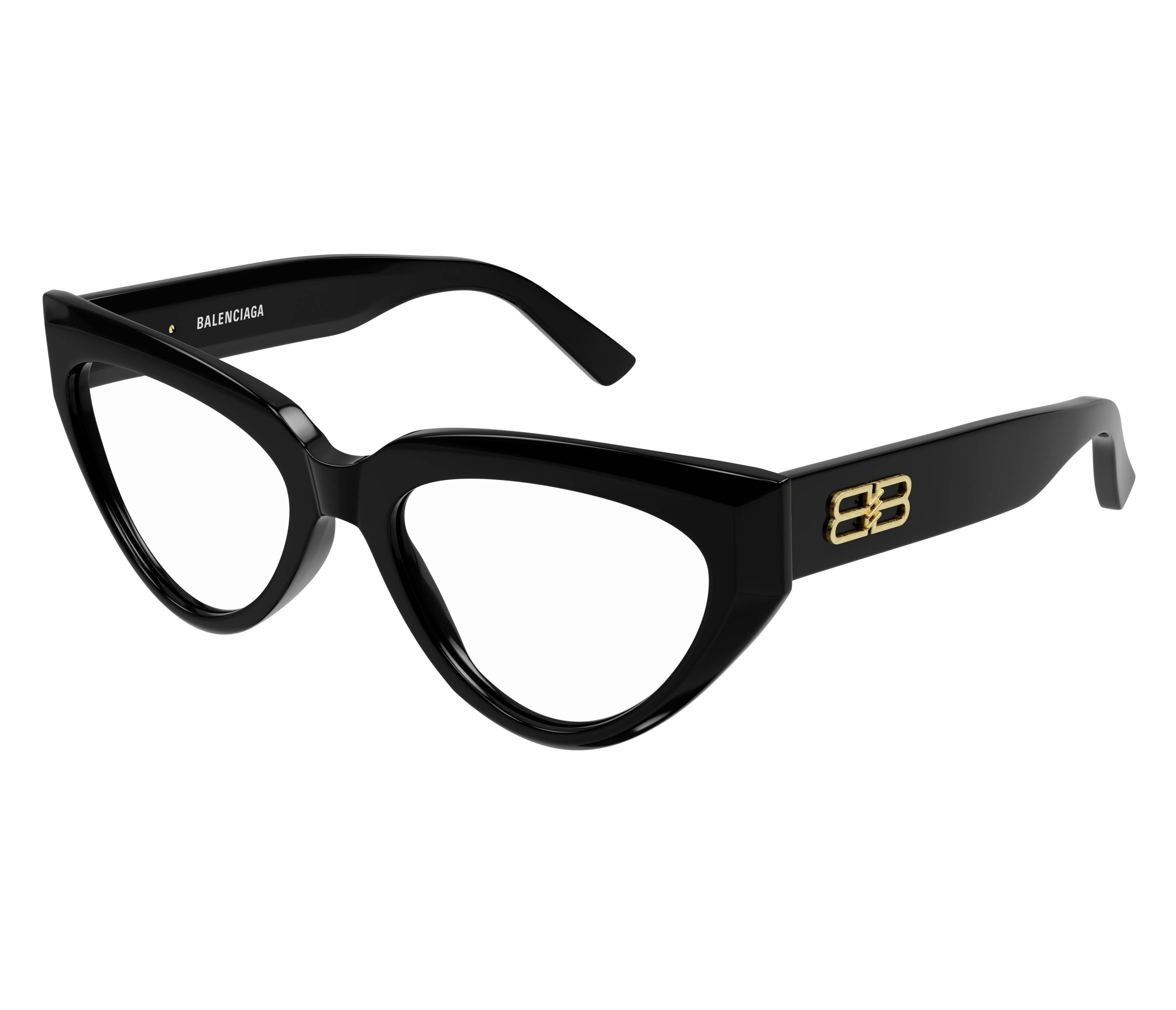 Balenciaga eyeglasses BB0276O 001 53 18 Black - 