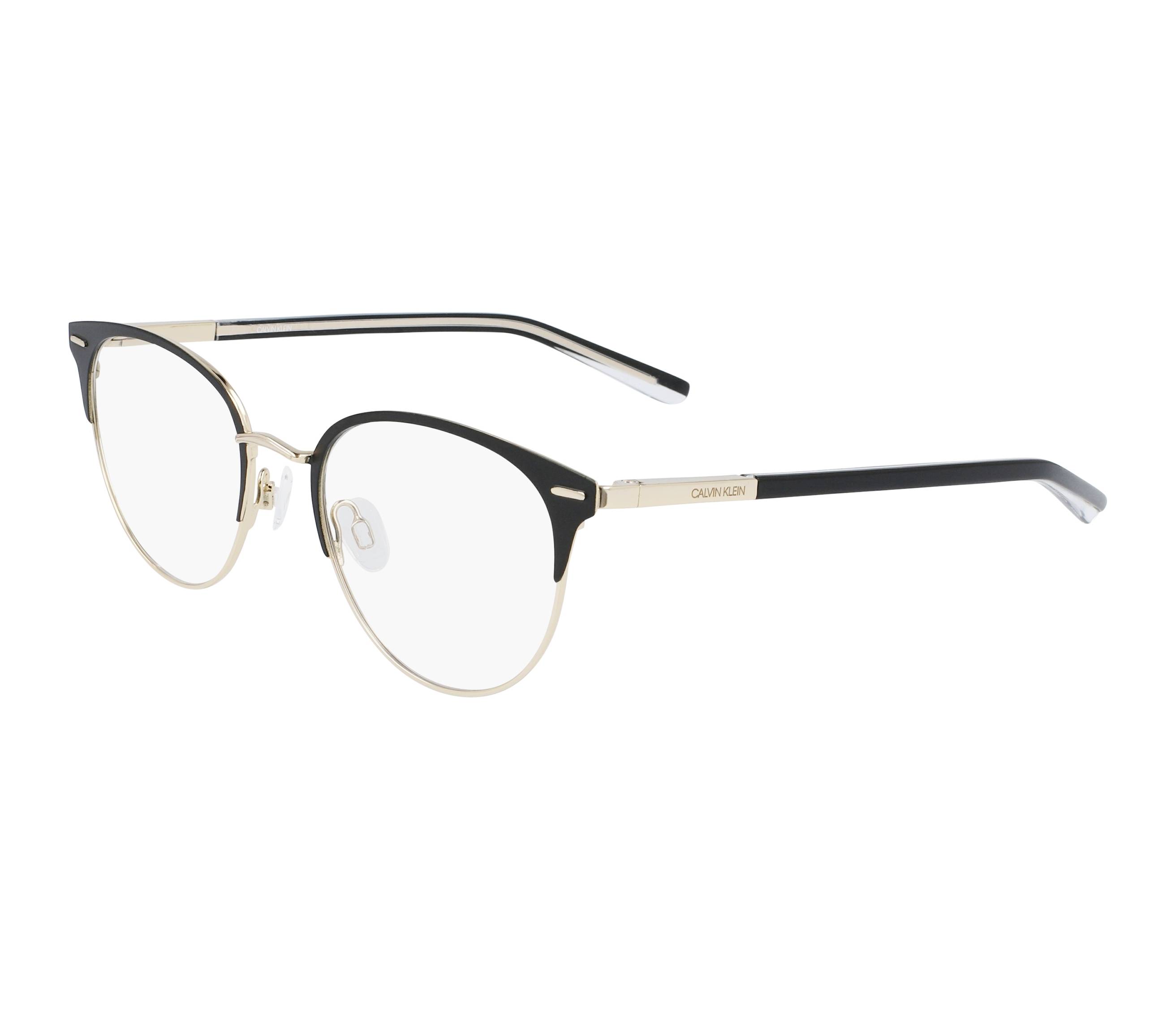 Calvin Klein eyeglasses CK-21303 001 49 19 BlackGold - 