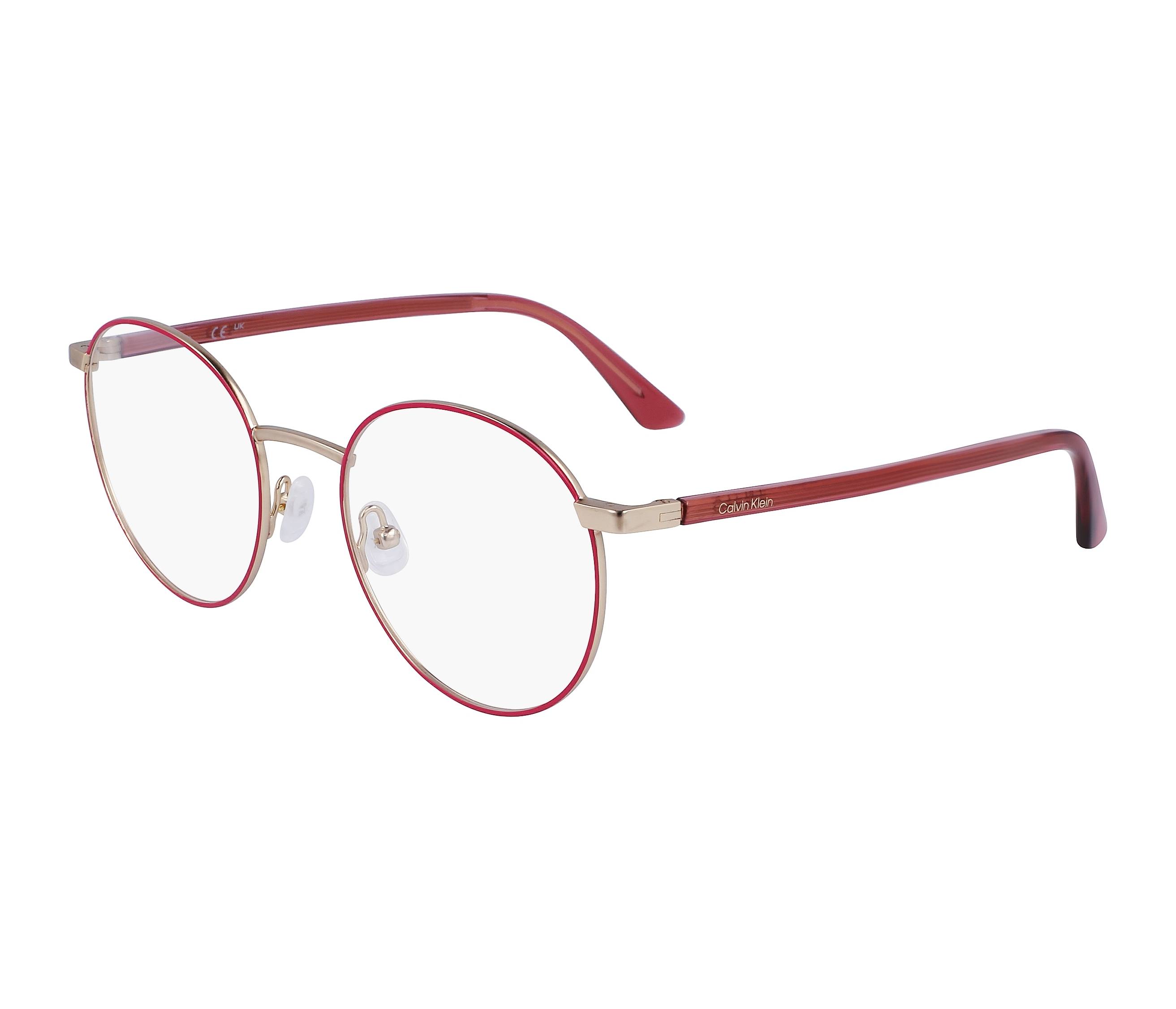 Calvin Klein eyeglasses CK-23106 601 49 20 RedGold - 
