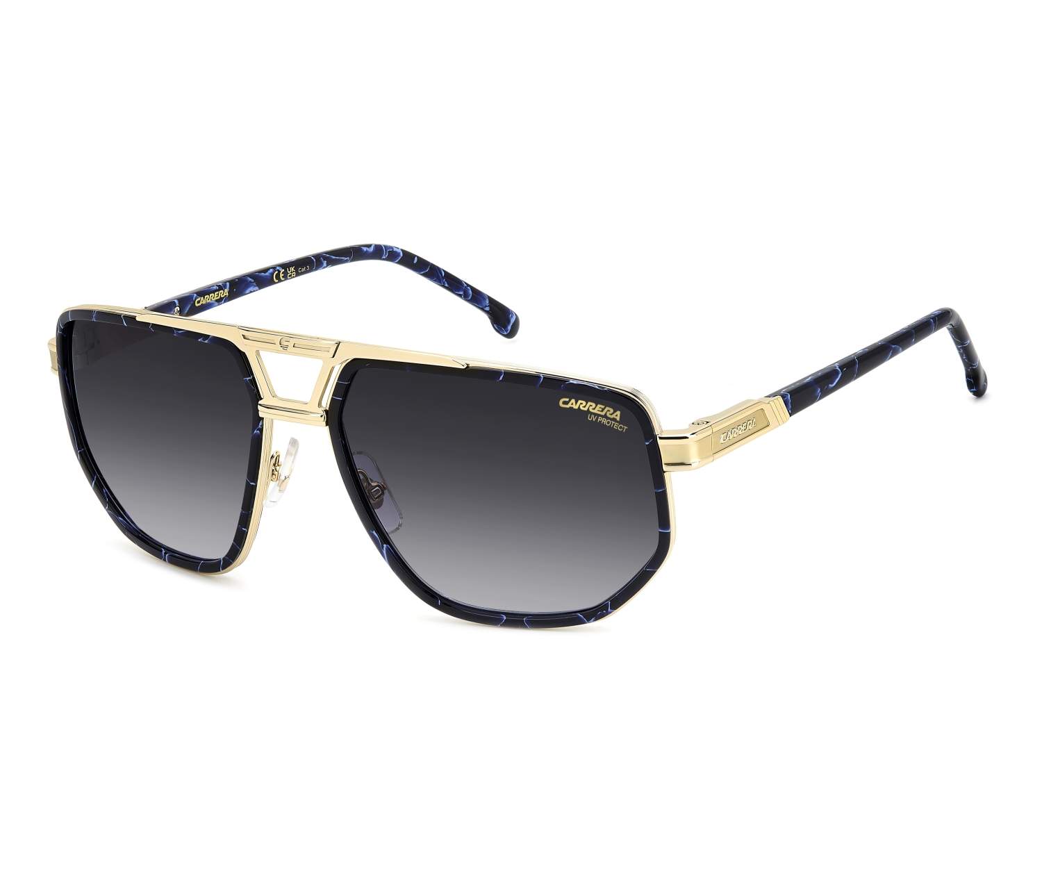 Carrera sunglasses CARRERA-1072-S KY2/9O 61 17 BlueGold - 