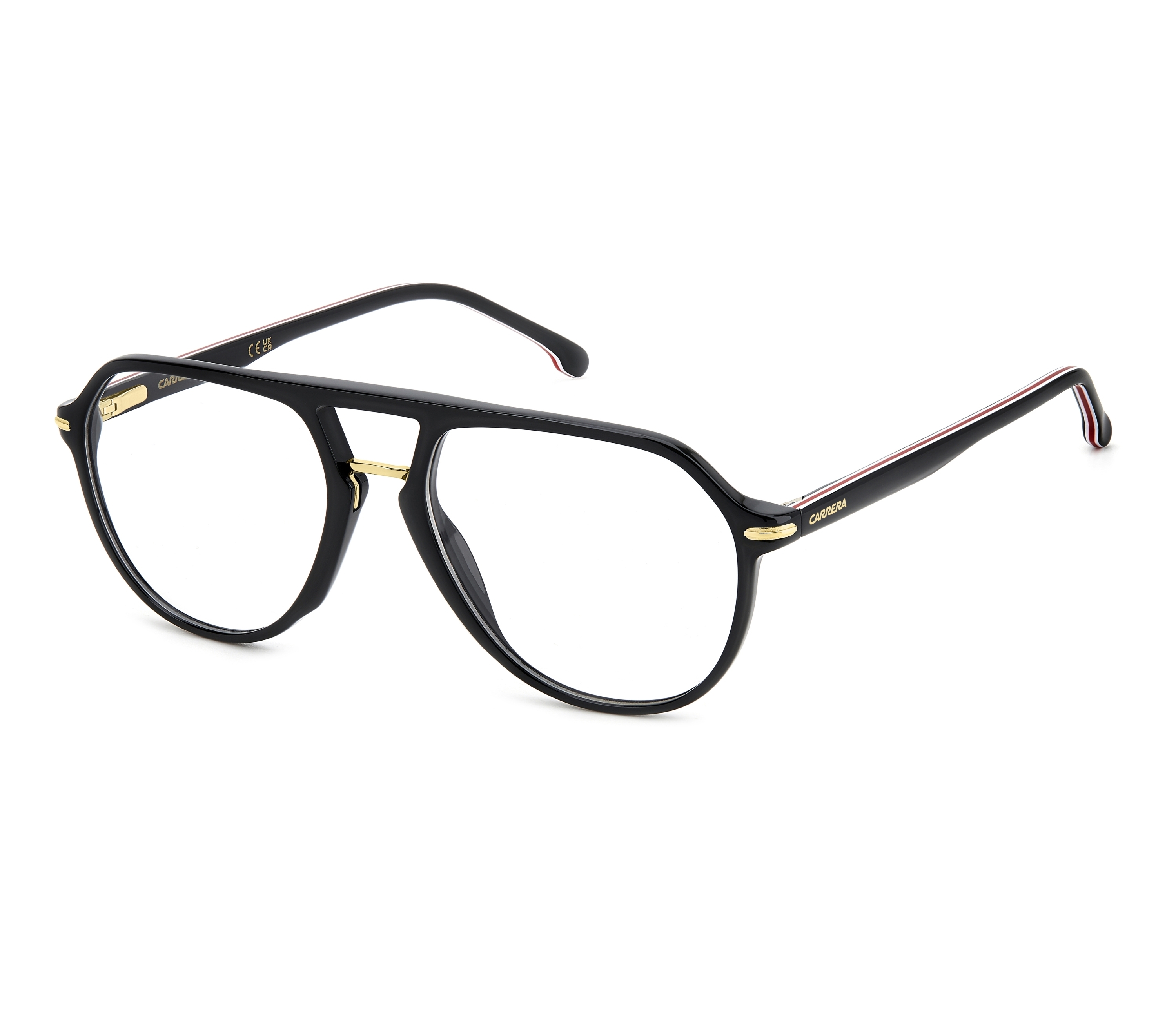 Carrera eyeglasses CARRERA-345 2M2 55 17 BlackGold - 