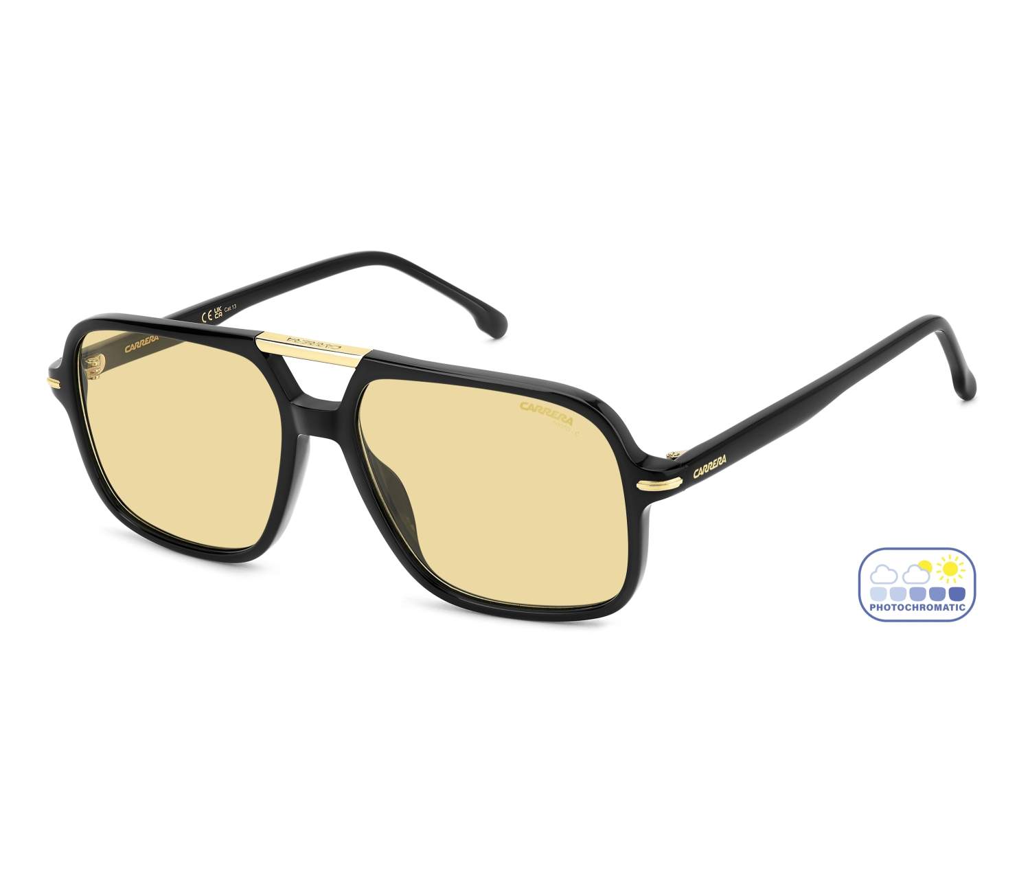 Carrera sunglasses CARRERA-350-S 71C/UK 58 16 BlackYellow - 