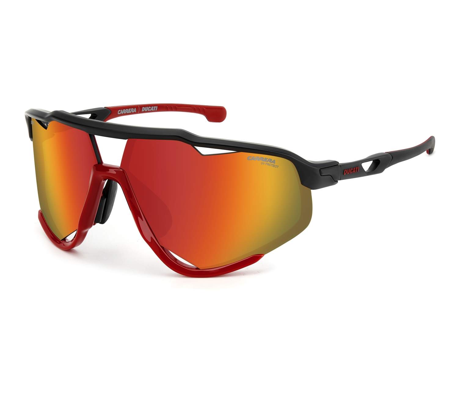 Carrera sunglasses CARDUC-055-S BLX/UZ 76 11 BlackRed - 