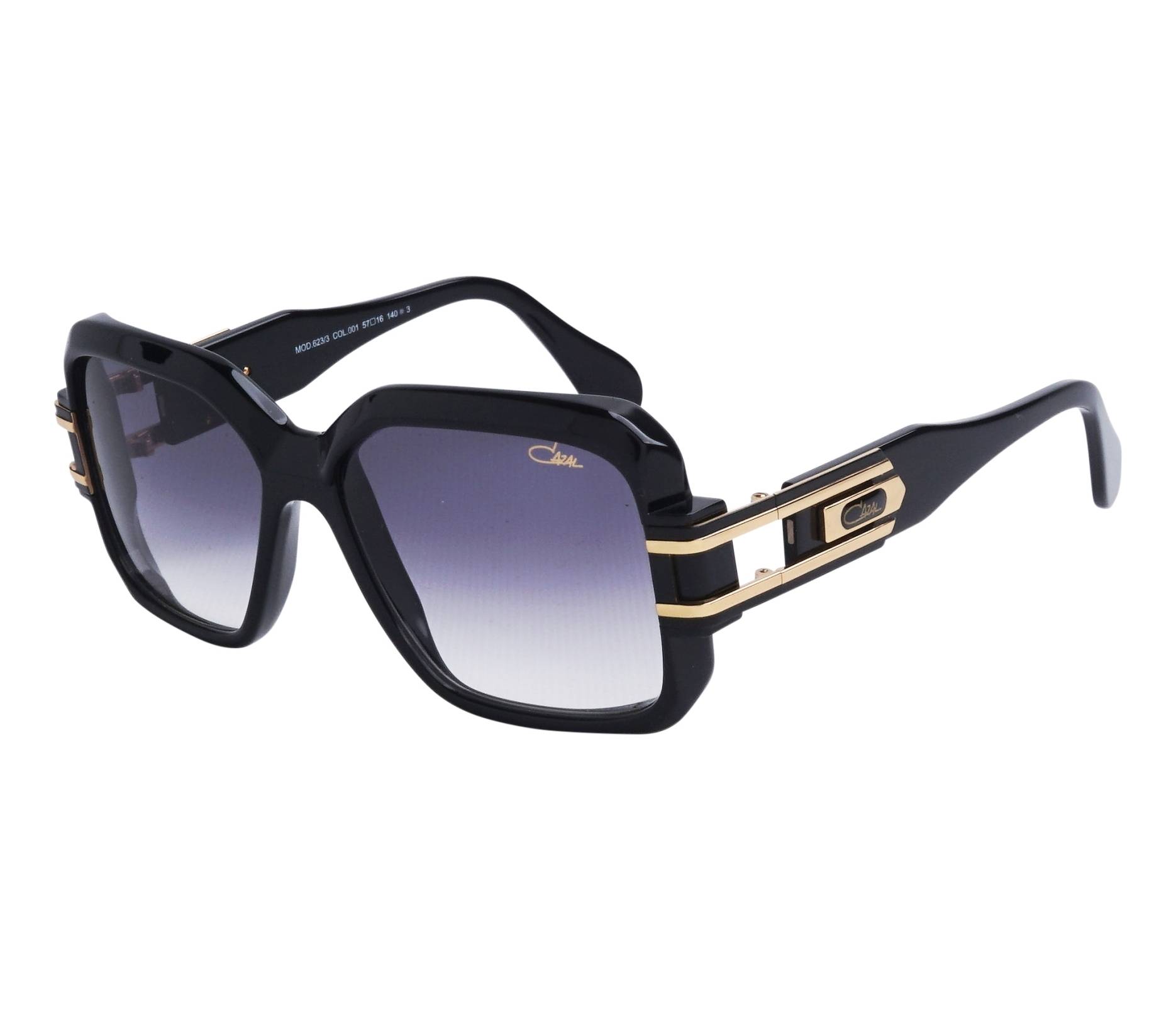 Cazal sunglasses 0623-3 001 57 16 BlackGold