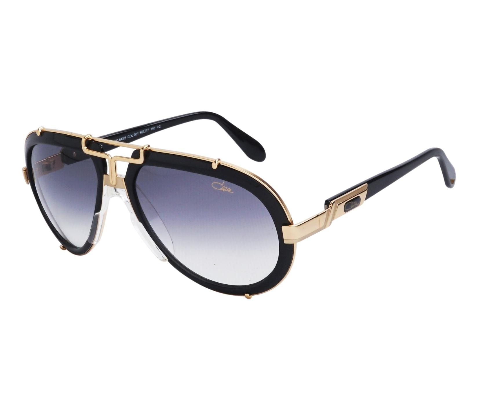 Cazal sunglasses 642-3 001 62 17 BlackGold