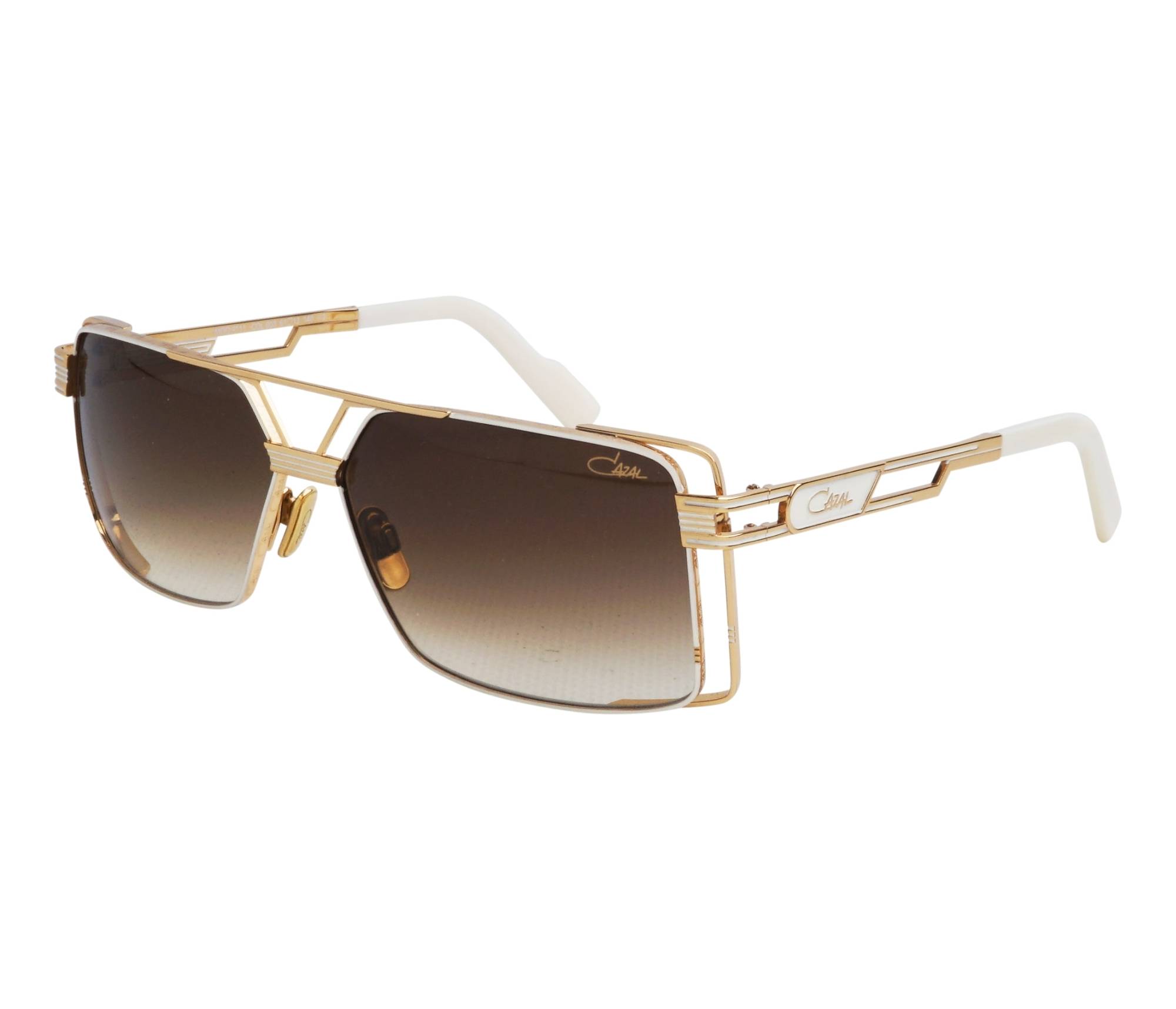 Cazal sunglasses 9111 003 61 13 GoldWhite - 