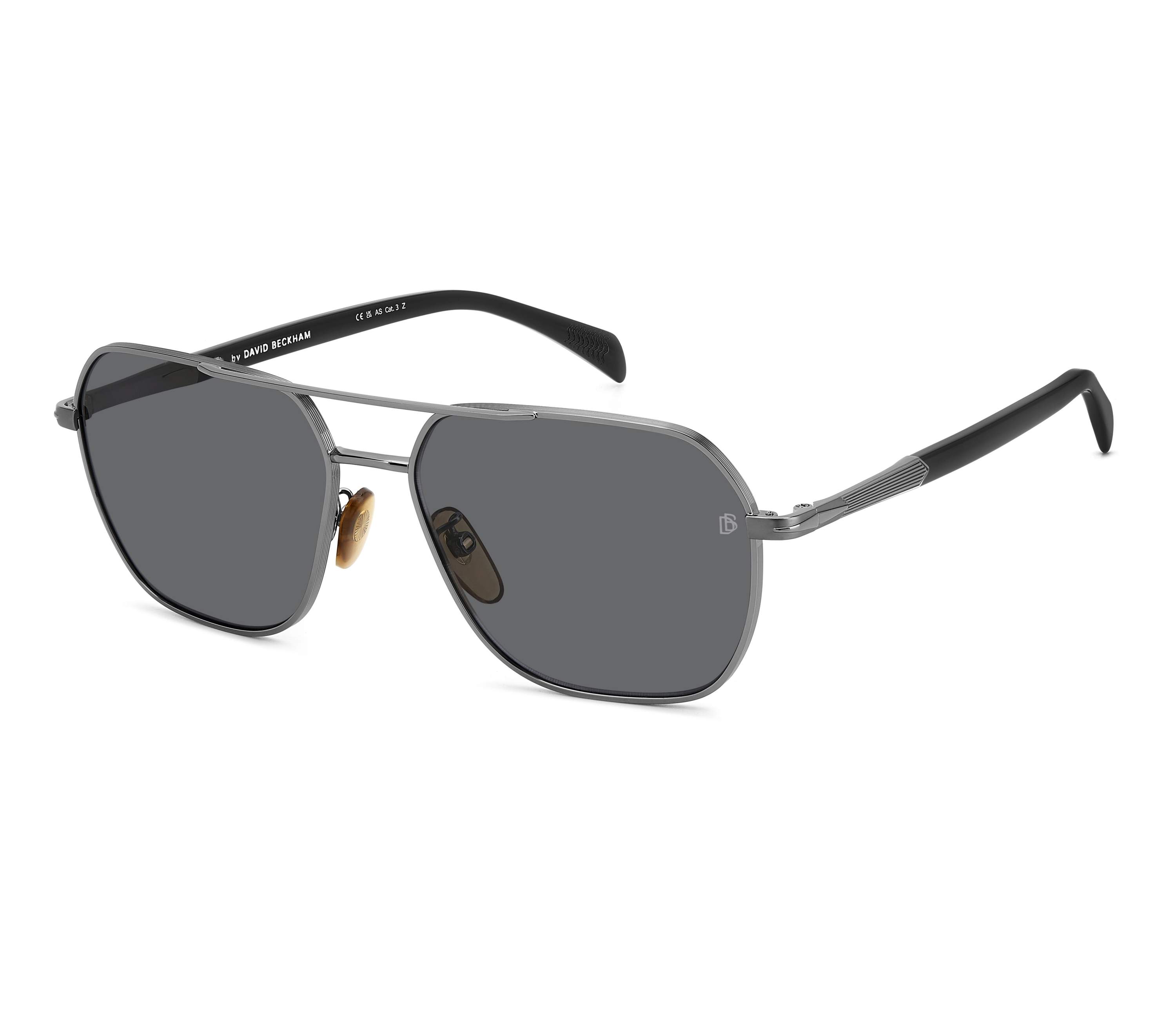 David Beckham sunglasses DB-1128-G-S V81M9 59 16 GunBlack - 
