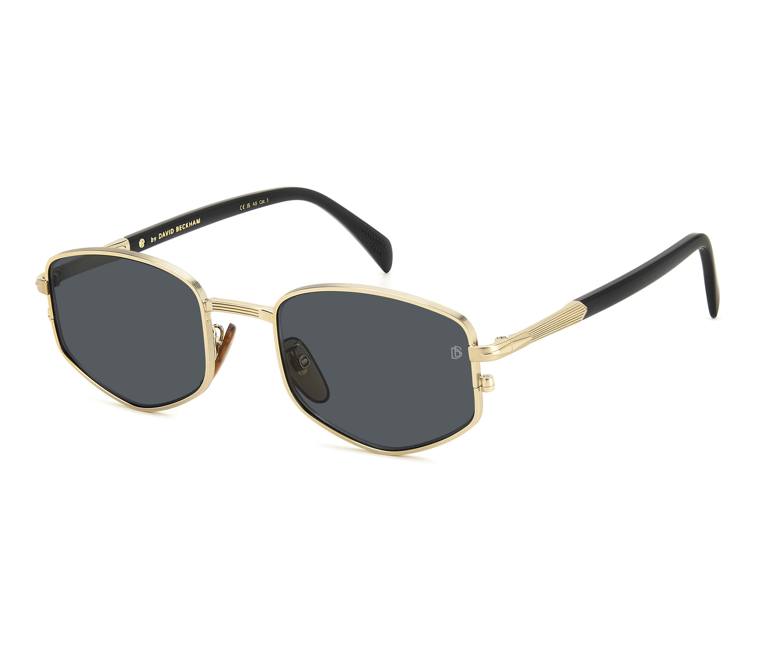 David Beckham sunglasses DB-1129-S RHLIR 52 21 GoldBlack