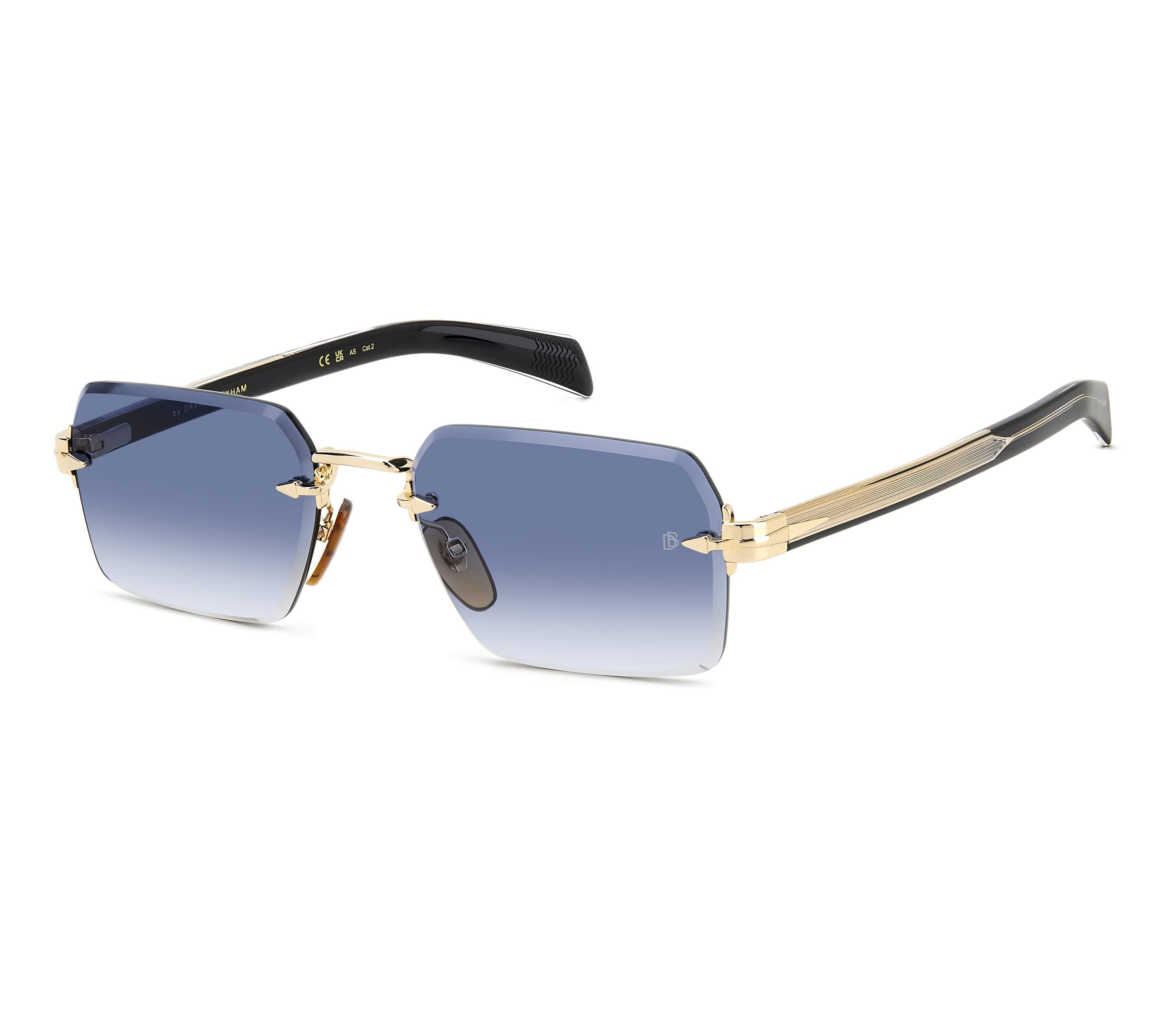 David Beckham sunglasses DB-7109-S RHL08 56 20 GoldBlack