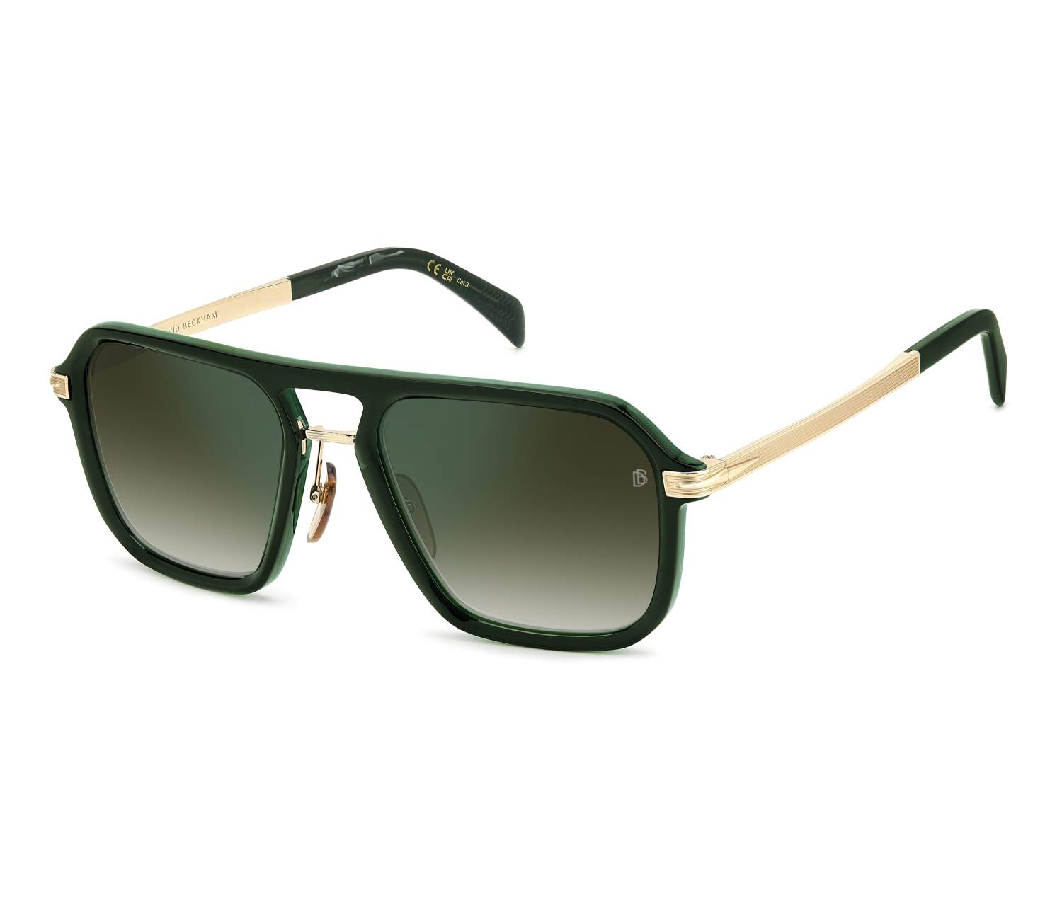 David Beckham sunglasses DB-7136-S GC1/CS 56 20 GreenGold - 