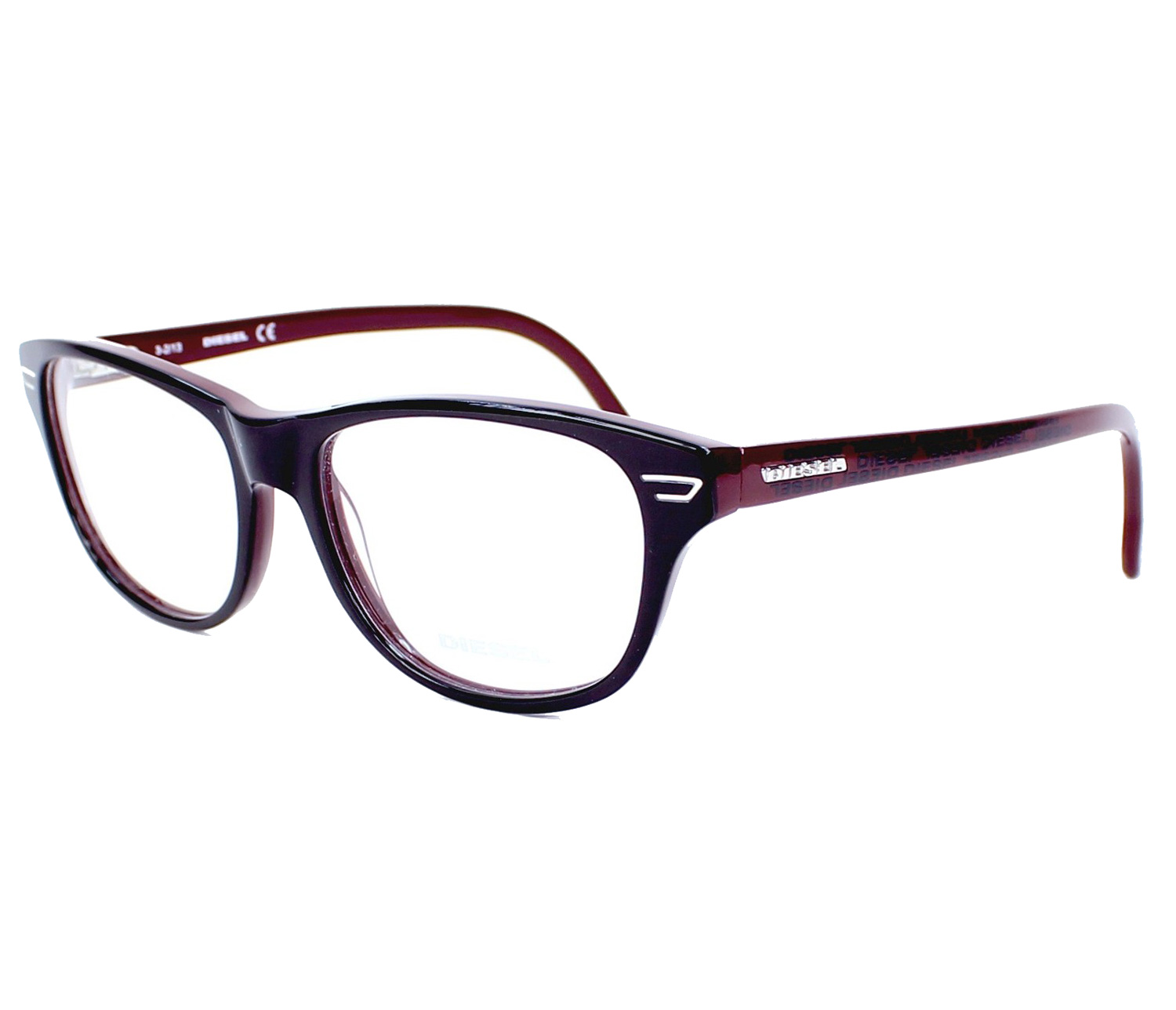 Diesel eyeglasses DL-5005 020 54 16 BlackBordeaux - 