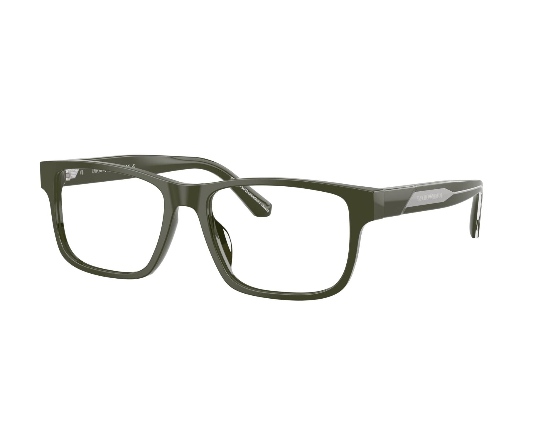 Emporio Armani eyeglasses EA3265U 6321 56 17 Green - 