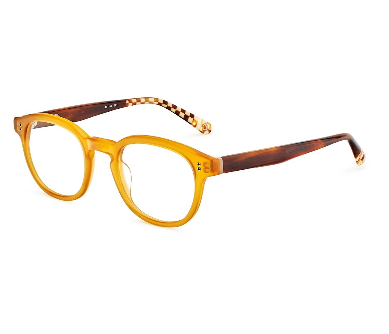 Etnia Barcelona eyeglasses CAP ROIG YWHV 48 21 HoneyBrown - 