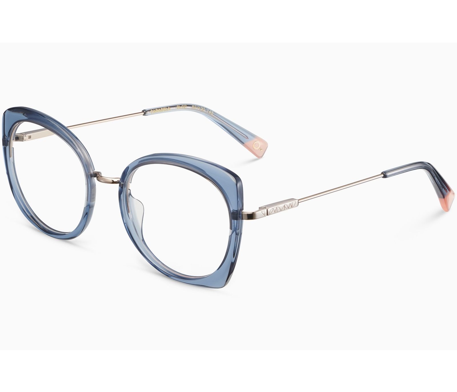 Etnia Barcelona eyeglasses CARABELA BLGD 52 20 BlueGold - 