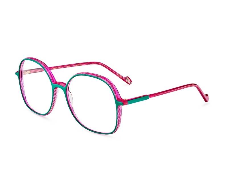 Etnia Barcelona eyeglasses ULTRALIGHT 8 TQFU 53 16 TurquoiseViolet - 