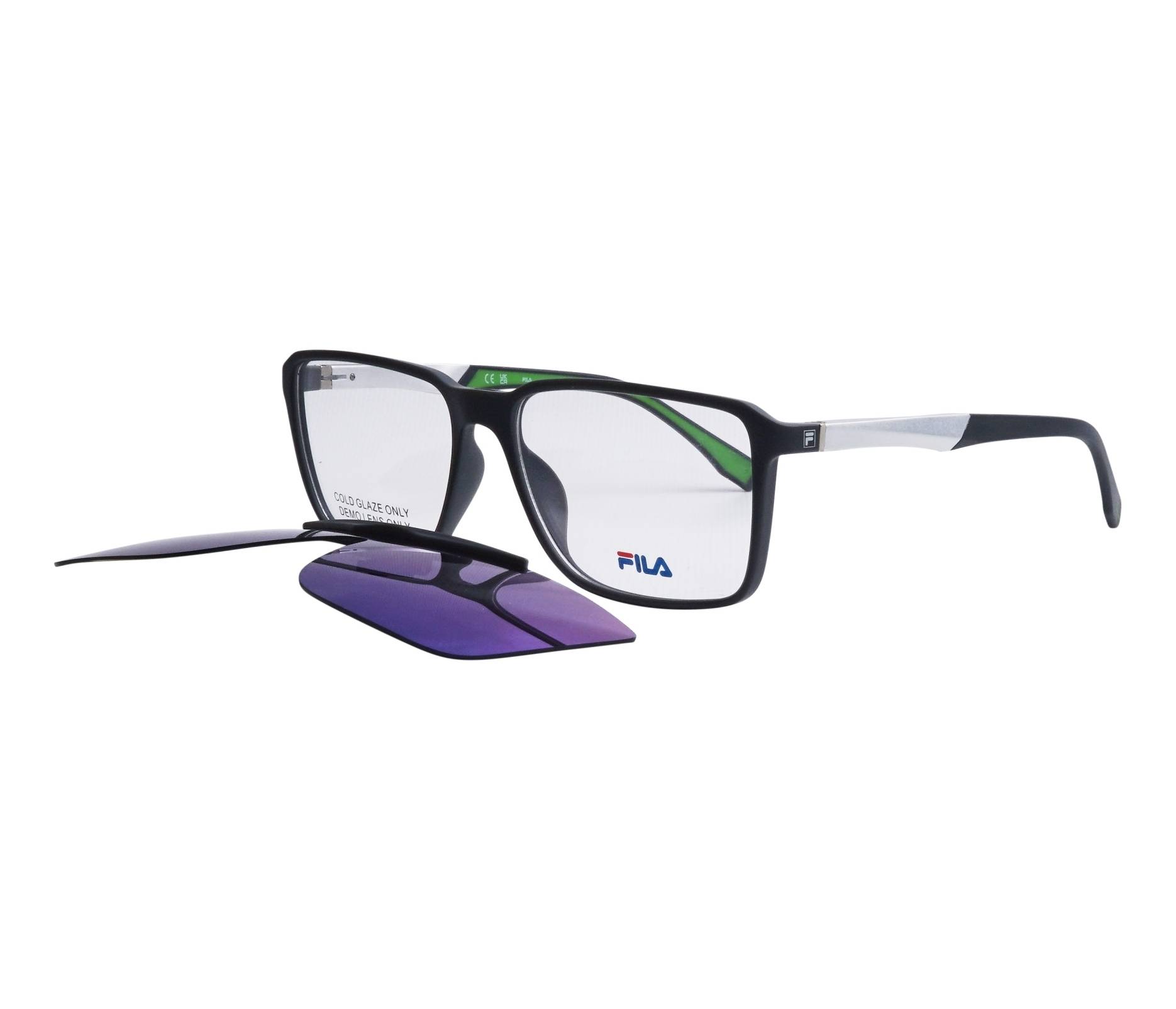 Fila eyeglasses UFI536 R43P 55 15 Anthracite