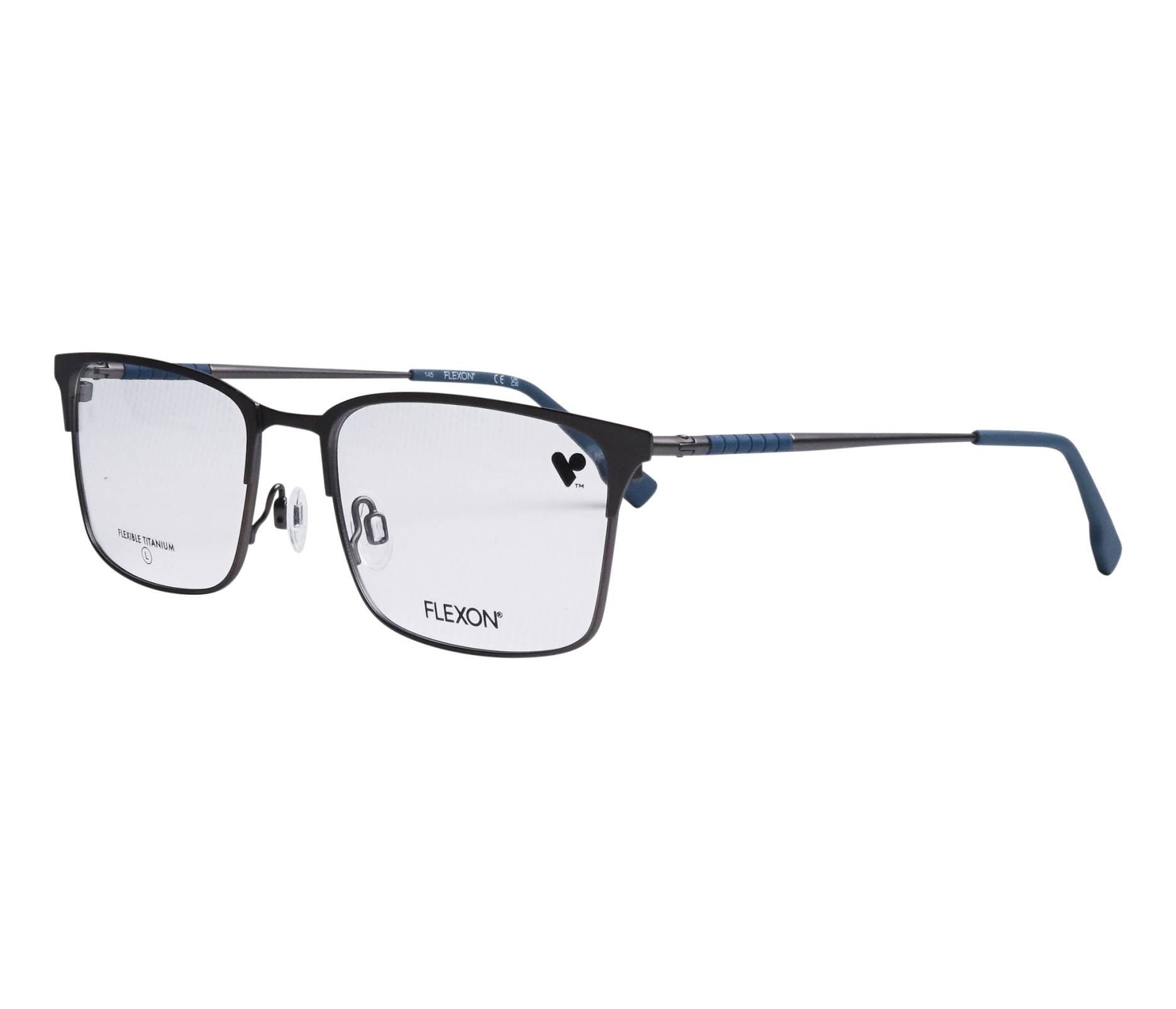 Flexon eyeglasses E1132 072 54 18 GunBlue - 