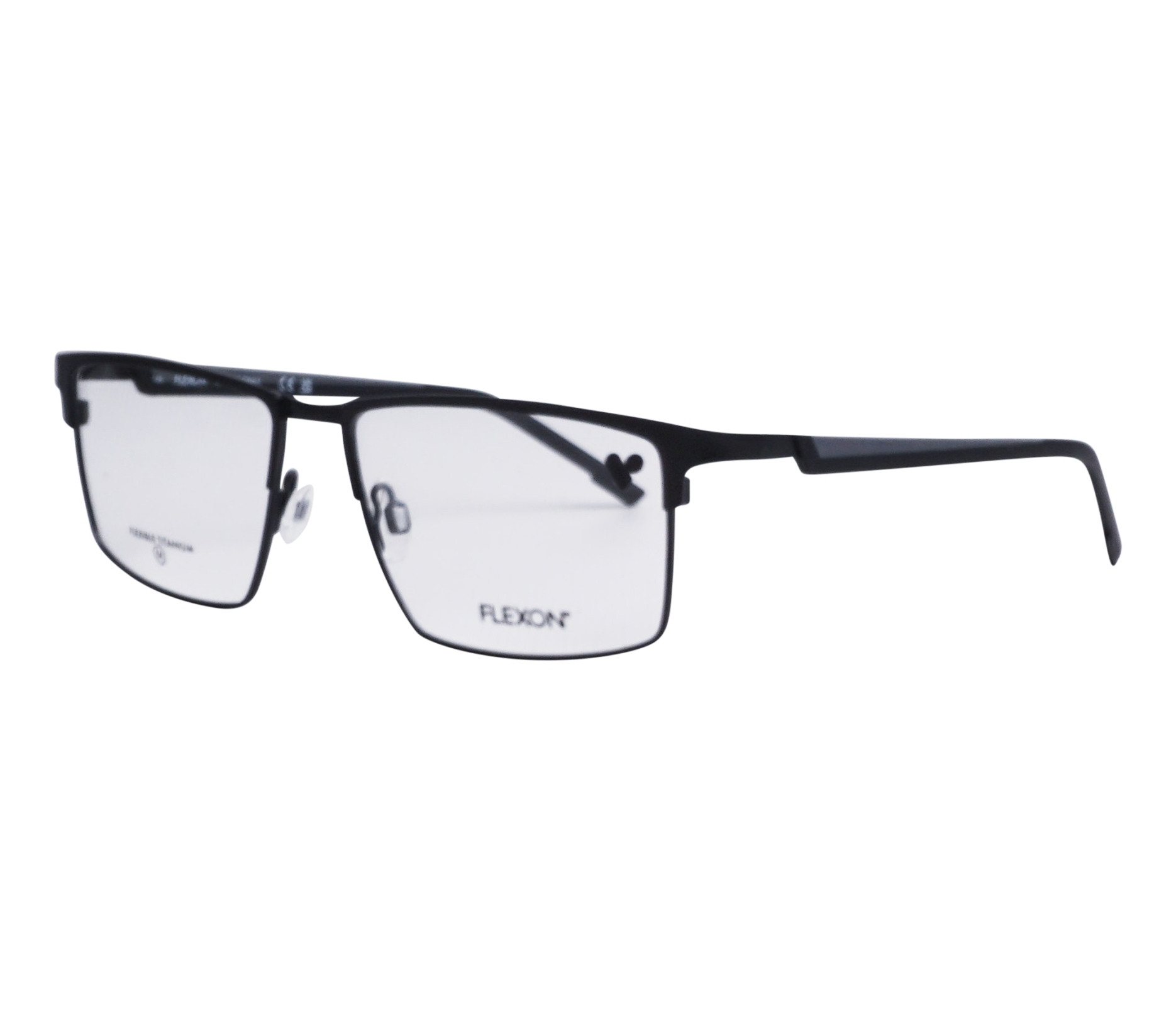 Flexon eyeglasses E1153 002 53 15 BlackGrey - 