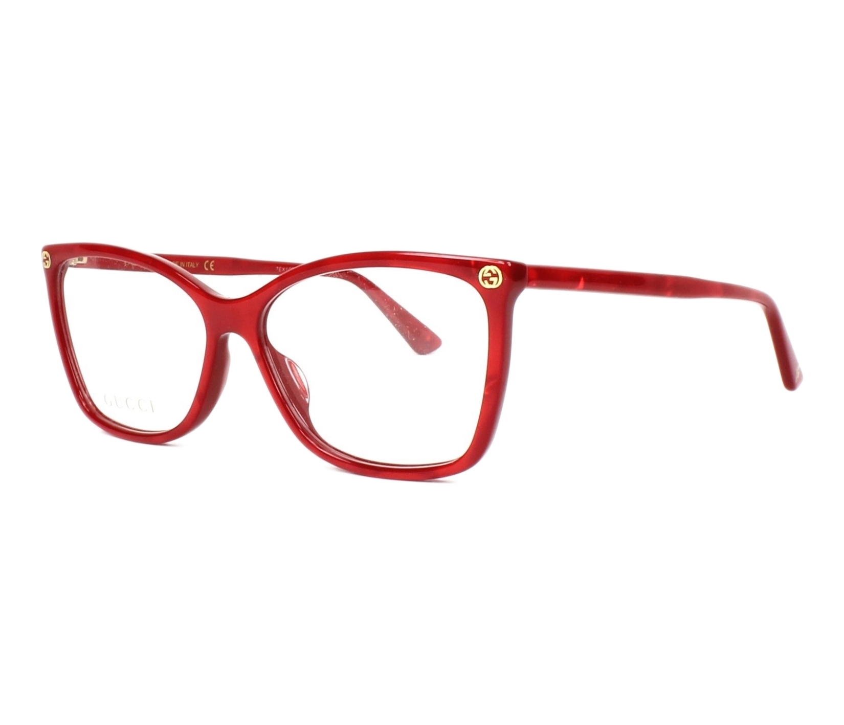 Gucci eyeglasses GG-00250 004 56 14 Red - 