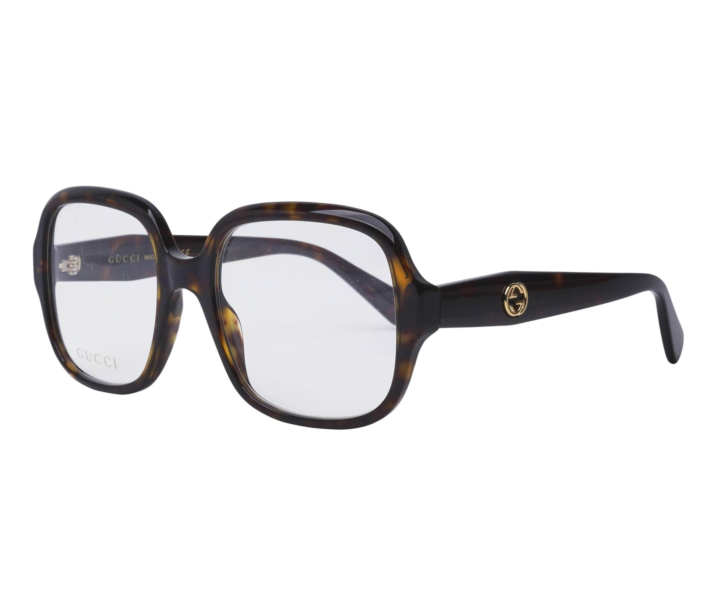 Gucci eyeglasses GG-0799-O 002 53 19 Havana - 