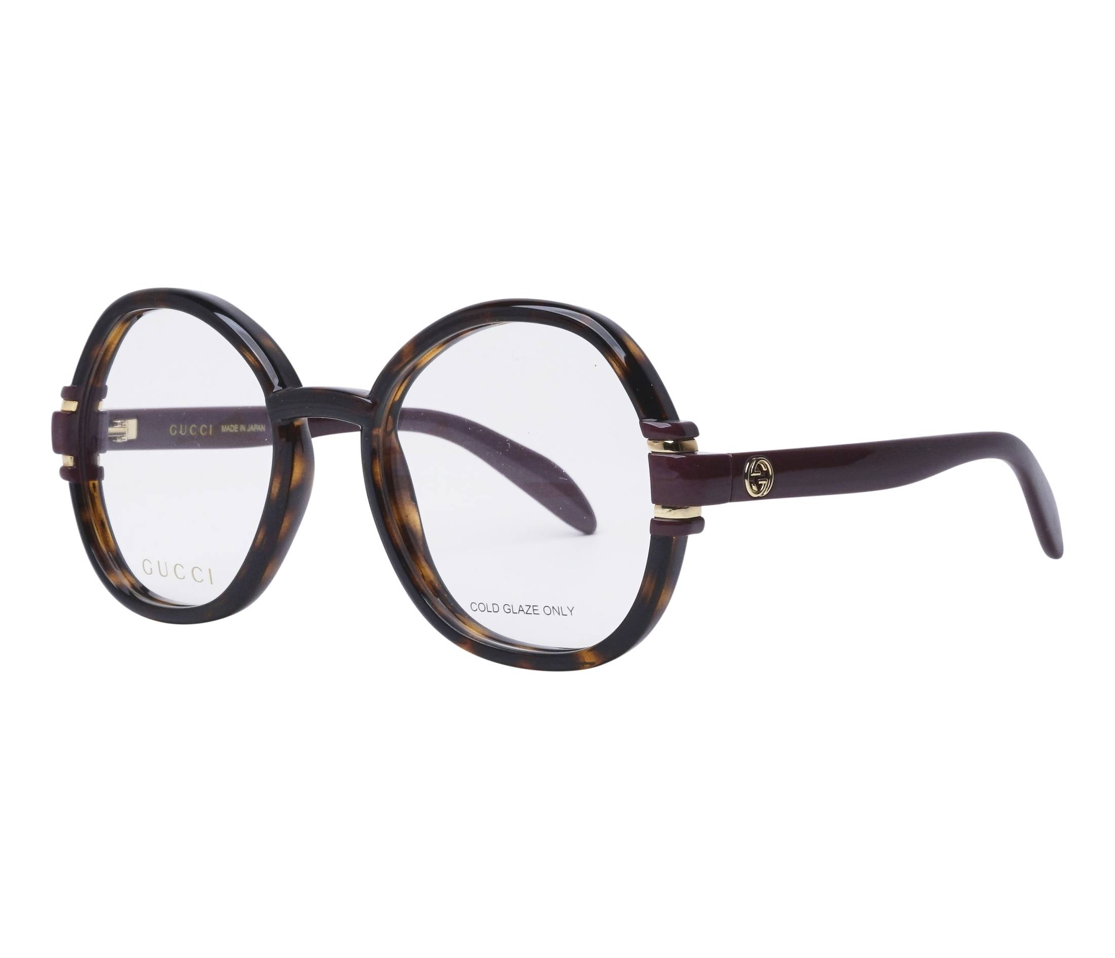Gucci eyeglasses GG1069O 002 53 20 Havana - 