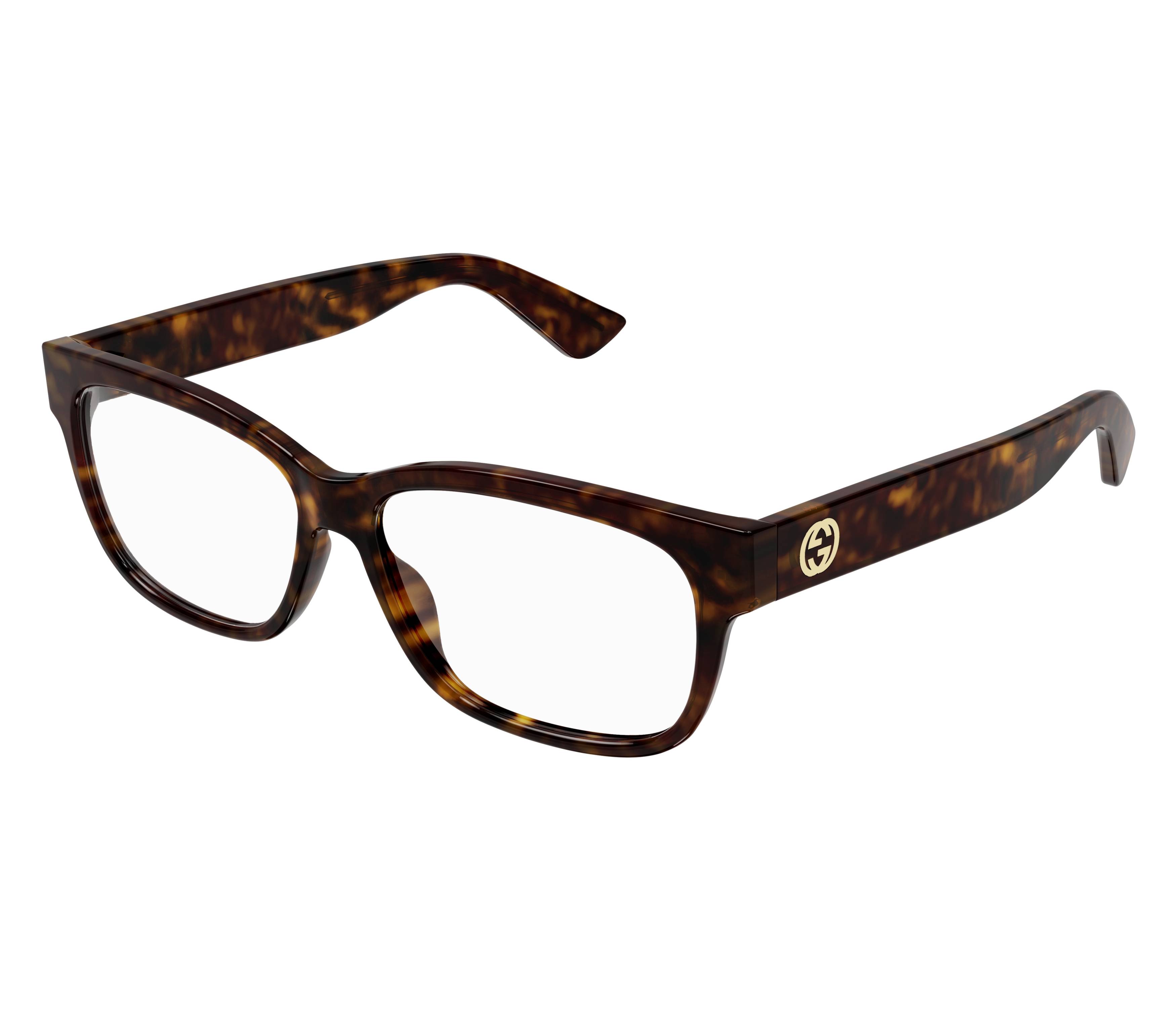 Gucci eyeglasses GG1341O 002 55 14 Havana - 
