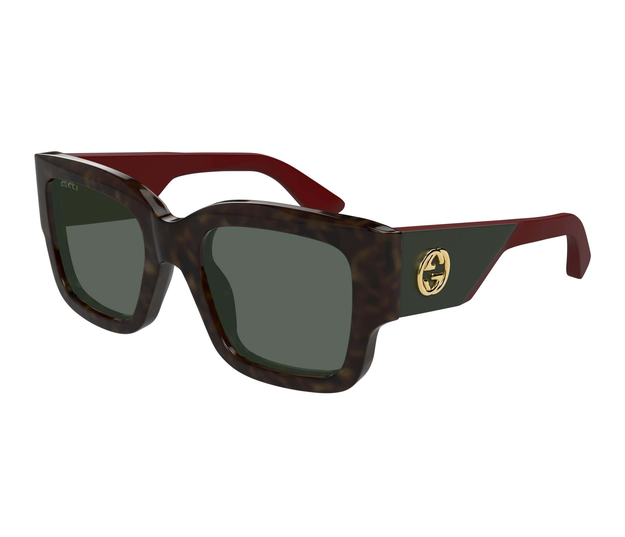Gucci sunglasses GG1663S 002 52 21 Havana - 
