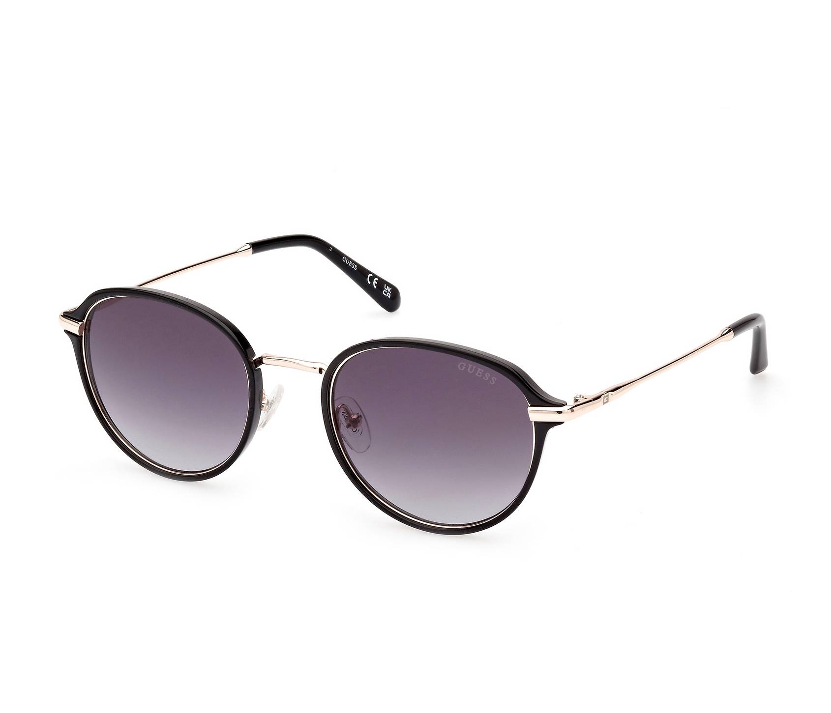 Guess sunglasses GU-00068 01B 53 22 BlackGold - 