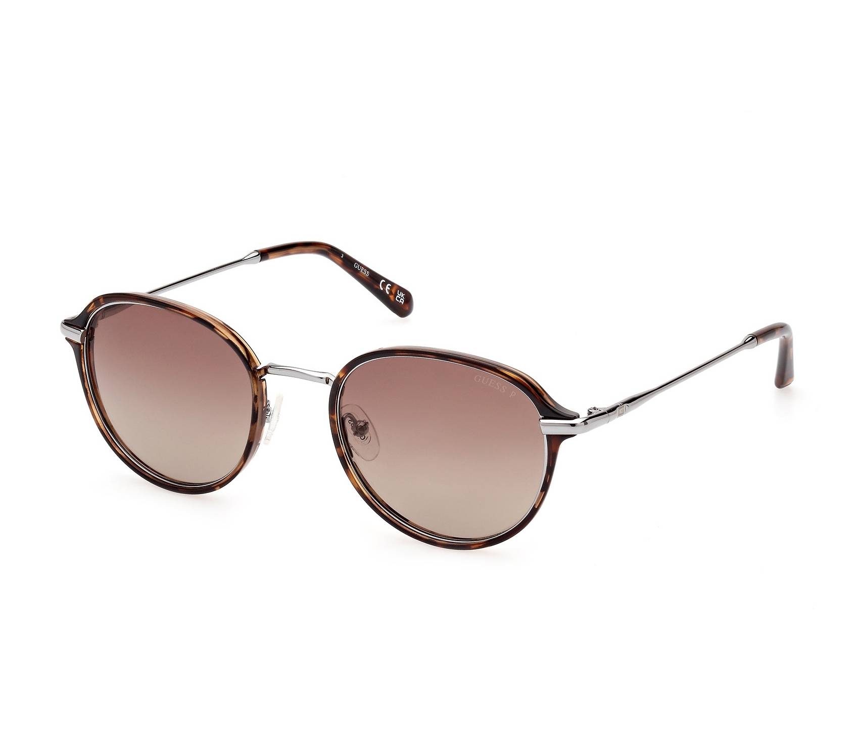 Guess sunglasses GU-00068 52H 53 22 HavanaSilver - 