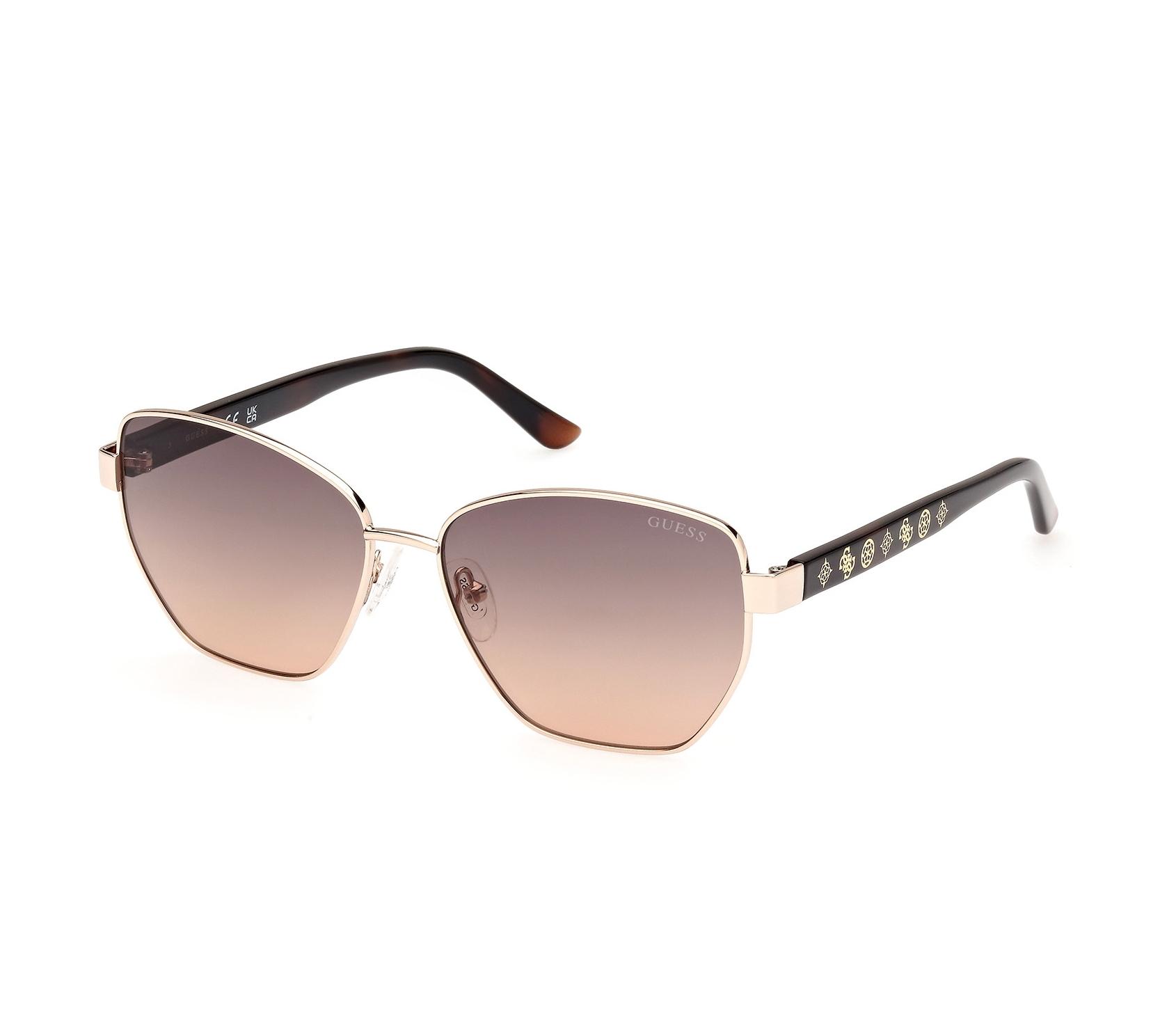 Guess sunglasses GU00102-S 32F 56 14 GoldBrown - 