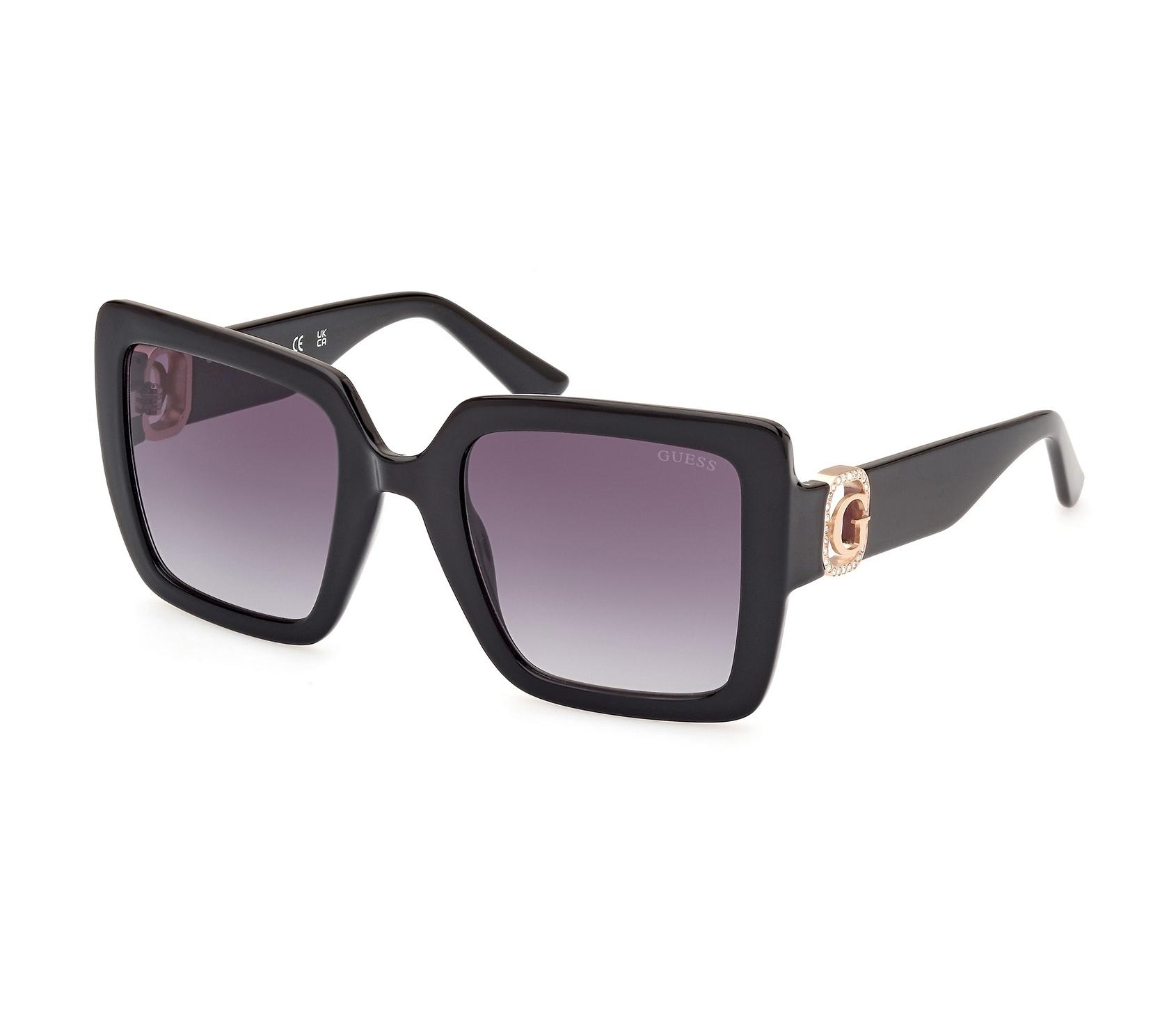 Guess sunglasses GU00103-S 01B 52 23 BlackGold - 