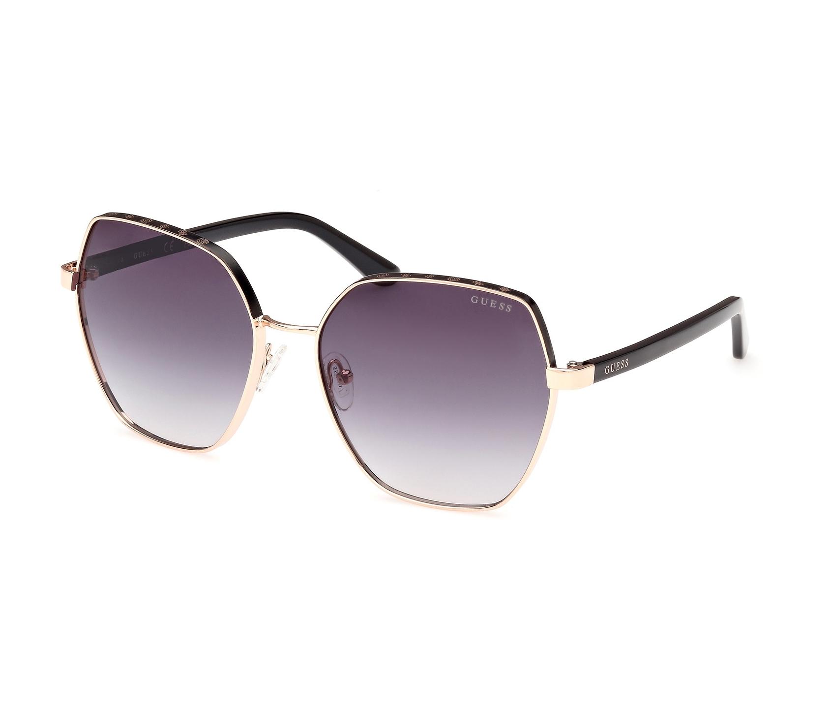 Guess sunglasses GU00108-S 05B 60 17 Rose goldBlack - 