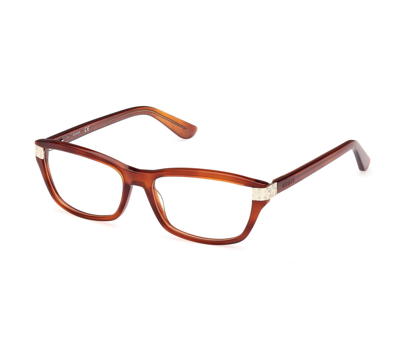 Guess eyeglasses GU2956/V 053 54 16 BrownGold - 