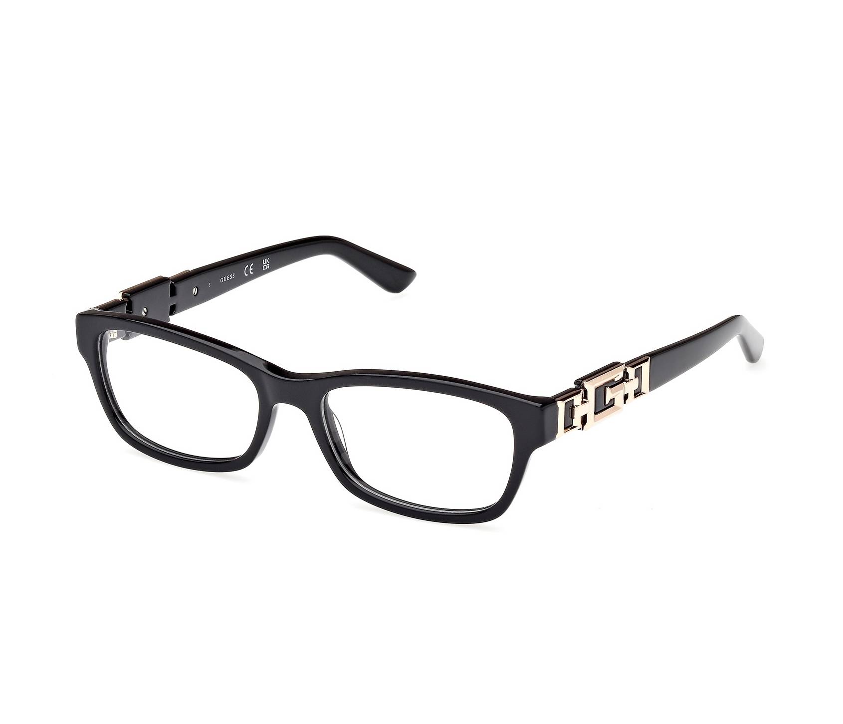 Guess eyeglasses GU2986-V 001 53 16 BlackGold - 