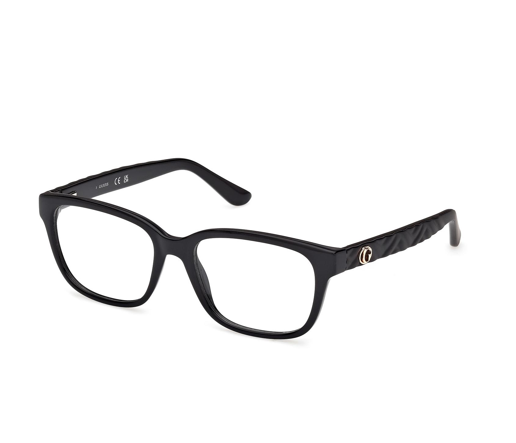Guess eyeglasses GU50308V 001 53 17 Black - 