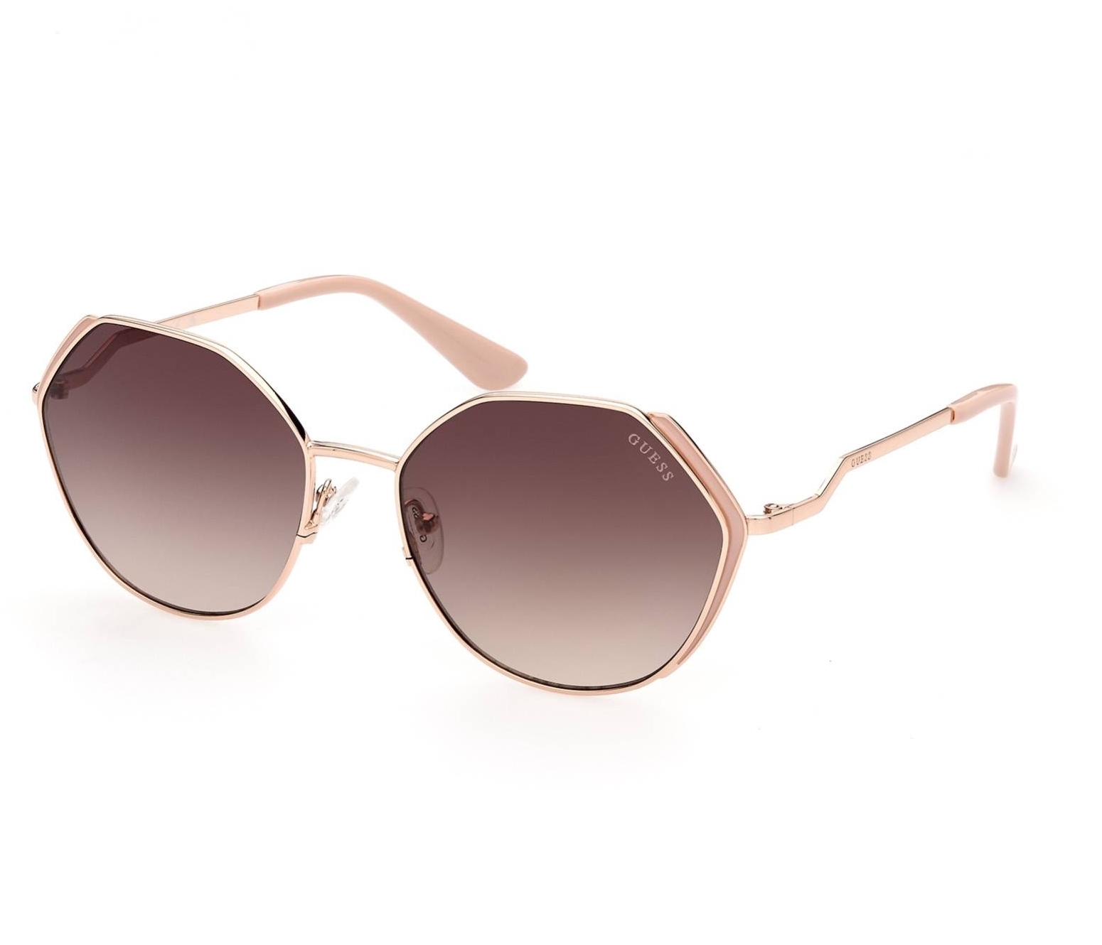 Guess sunglasses GU7842S 28F 58 17 PinkRose gold