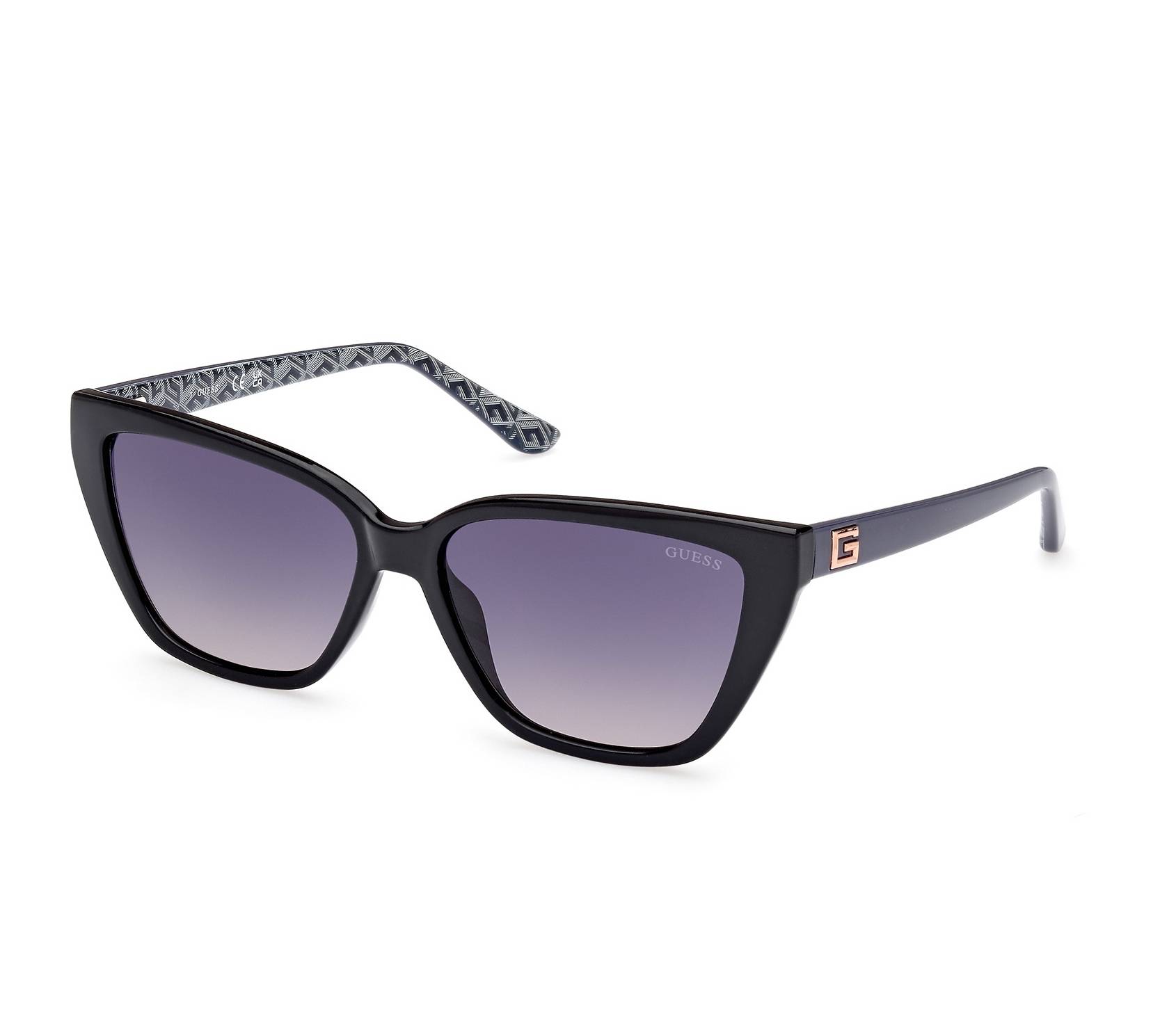 Guess sunglasses GU7919-S 01B 58 15 BlackRose gold - 