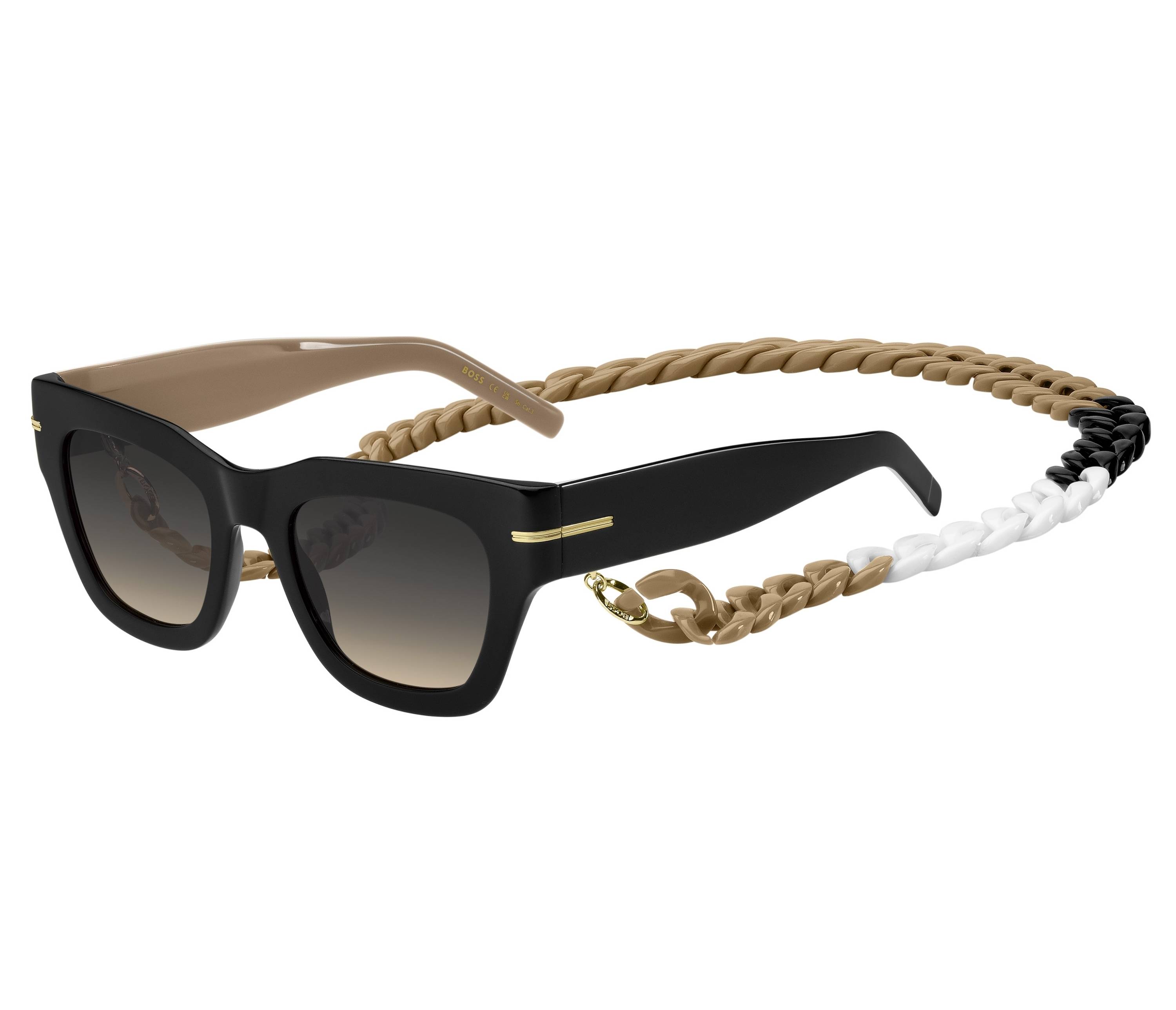 Hugo Boss sunglasses BOSS-1520-N-S 0WM/PR 51 21 BlackBeige - 