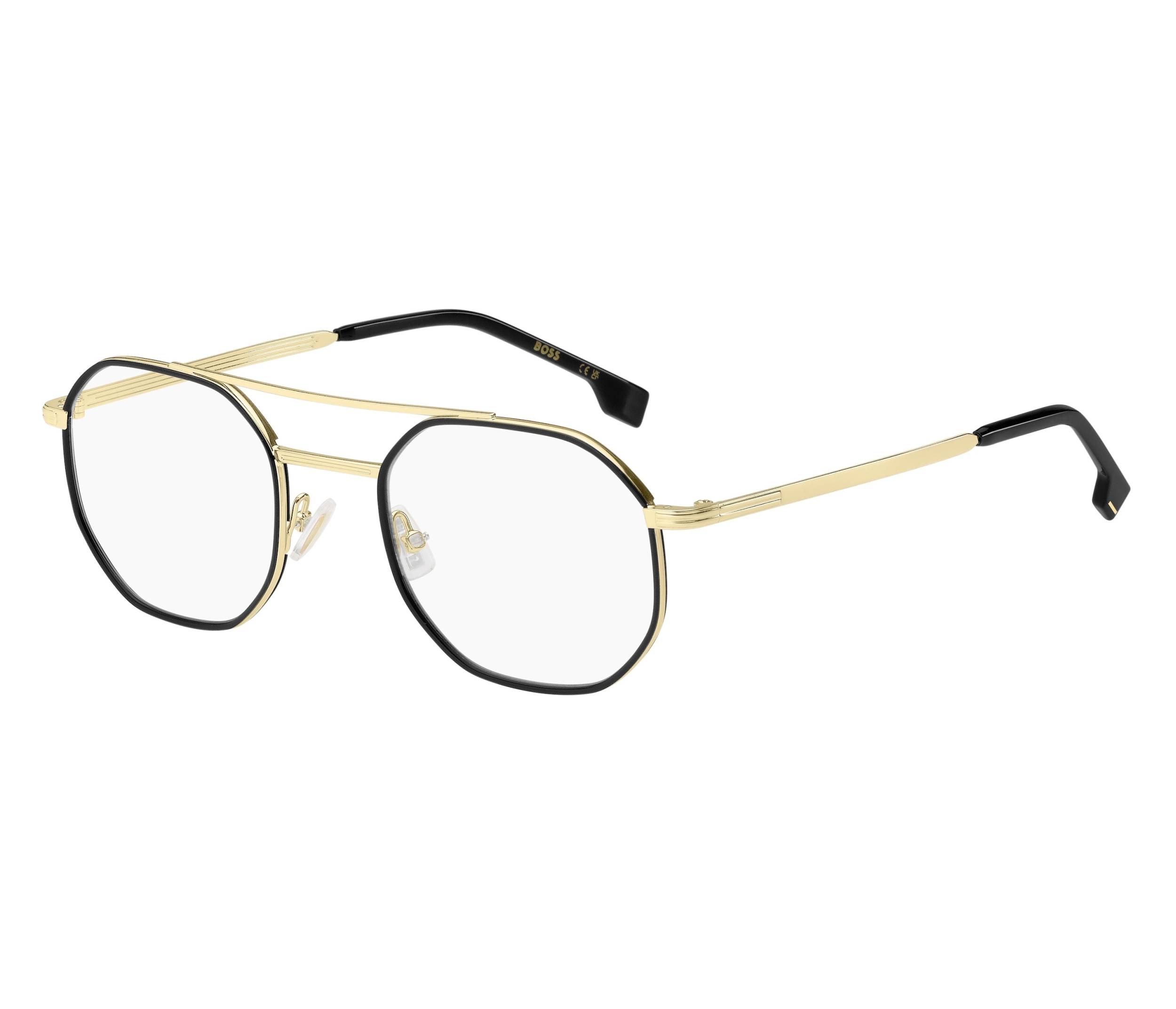 Hugo Boss eyeglasses BOSS-1632 RHL 50 22 GoldBlack - 