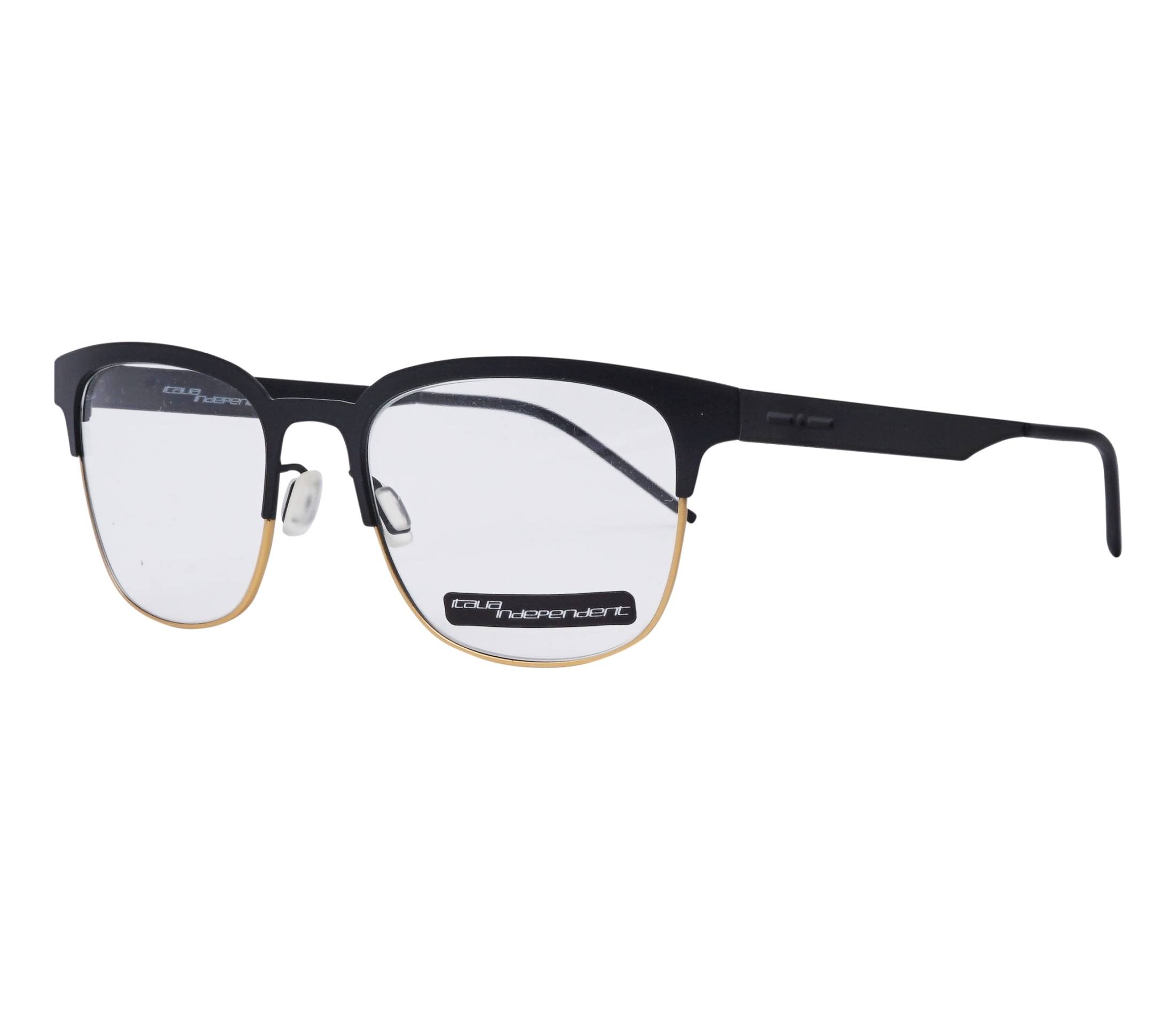 Italia Independent eyeglasses 5304A 009120 51 18 BlackGold - 