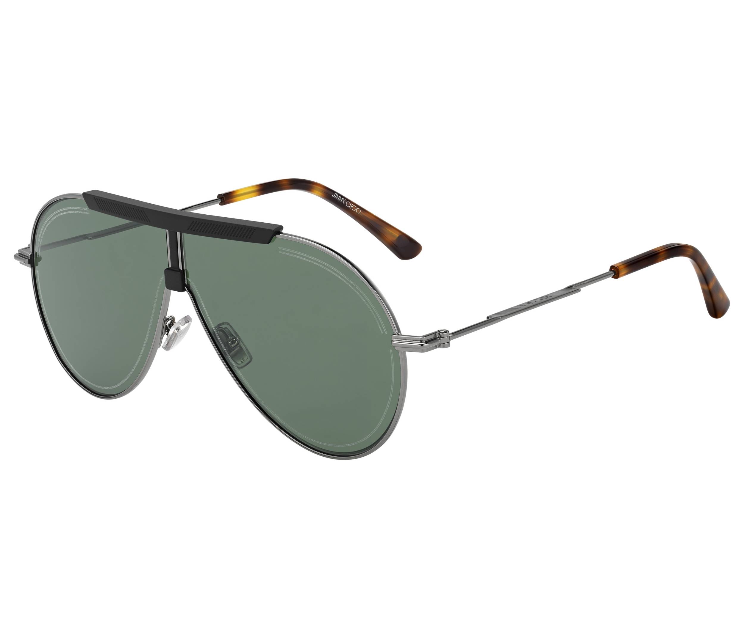 Jimmy Choo sunglasses EDDY-S EKPQT 66 14 RutheniumBlack - 