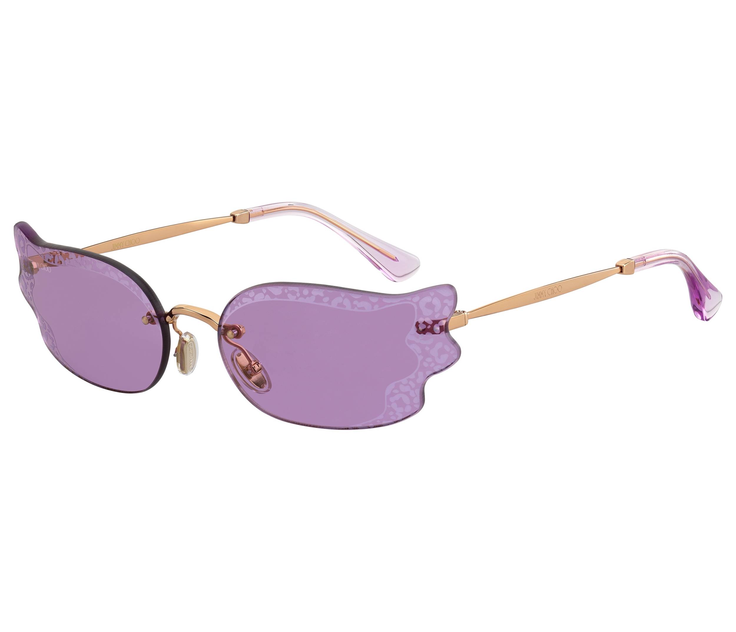 Jimmy Choo sunglasses EMBER-S S9E13 65 17 Rose gold - 