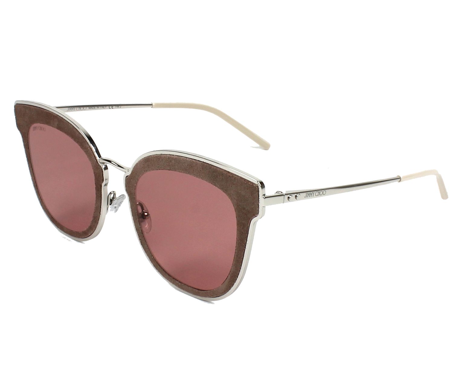 Jimmy Choo sunglasses NILE-S SOJ/2M 63 12 SilverBeige - 